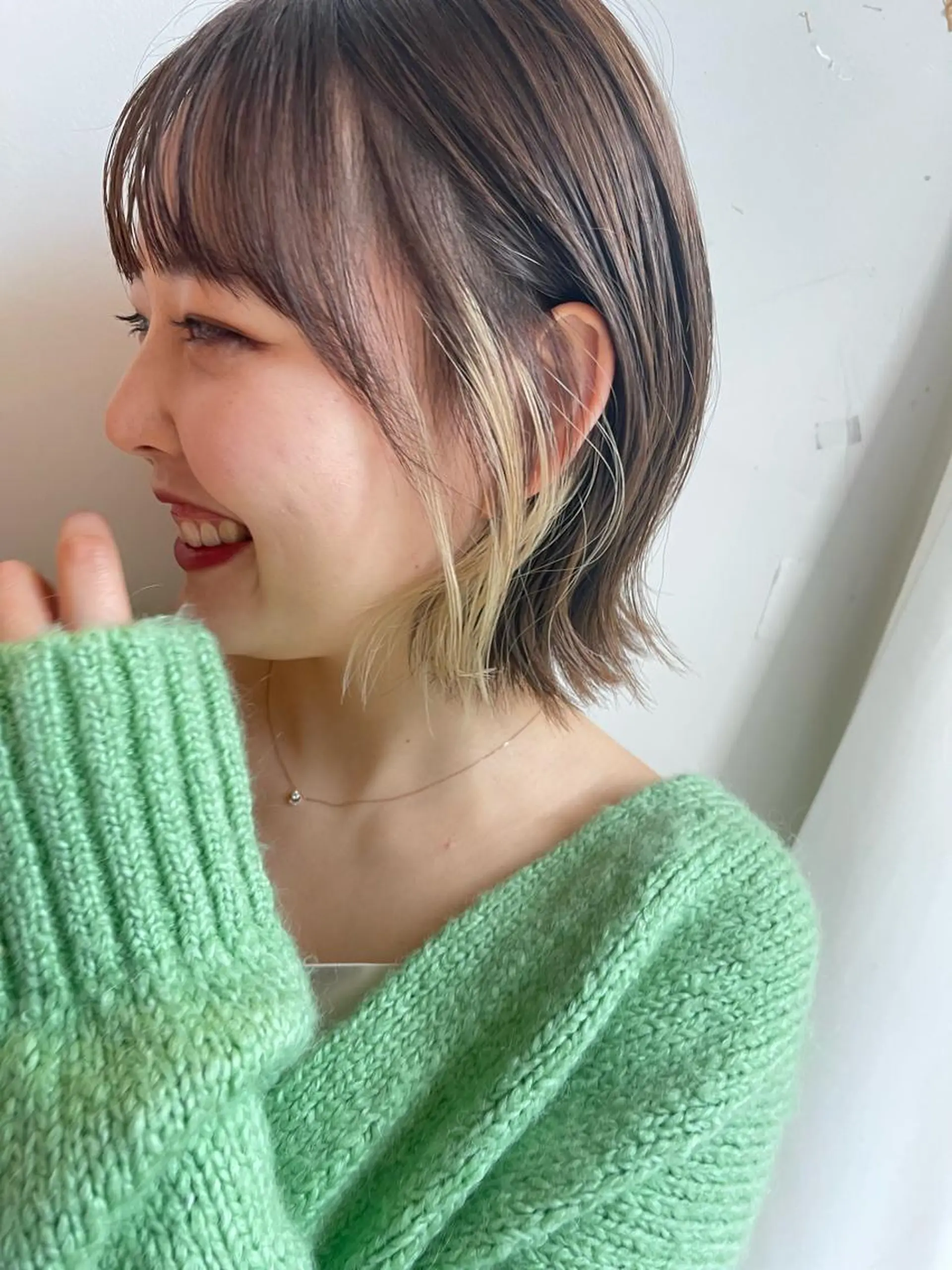 ショート カラー カット ヘアカラー トリートメント レイヤーカット/ボブ /縮毛矯正✨大輝のヘアスタイル