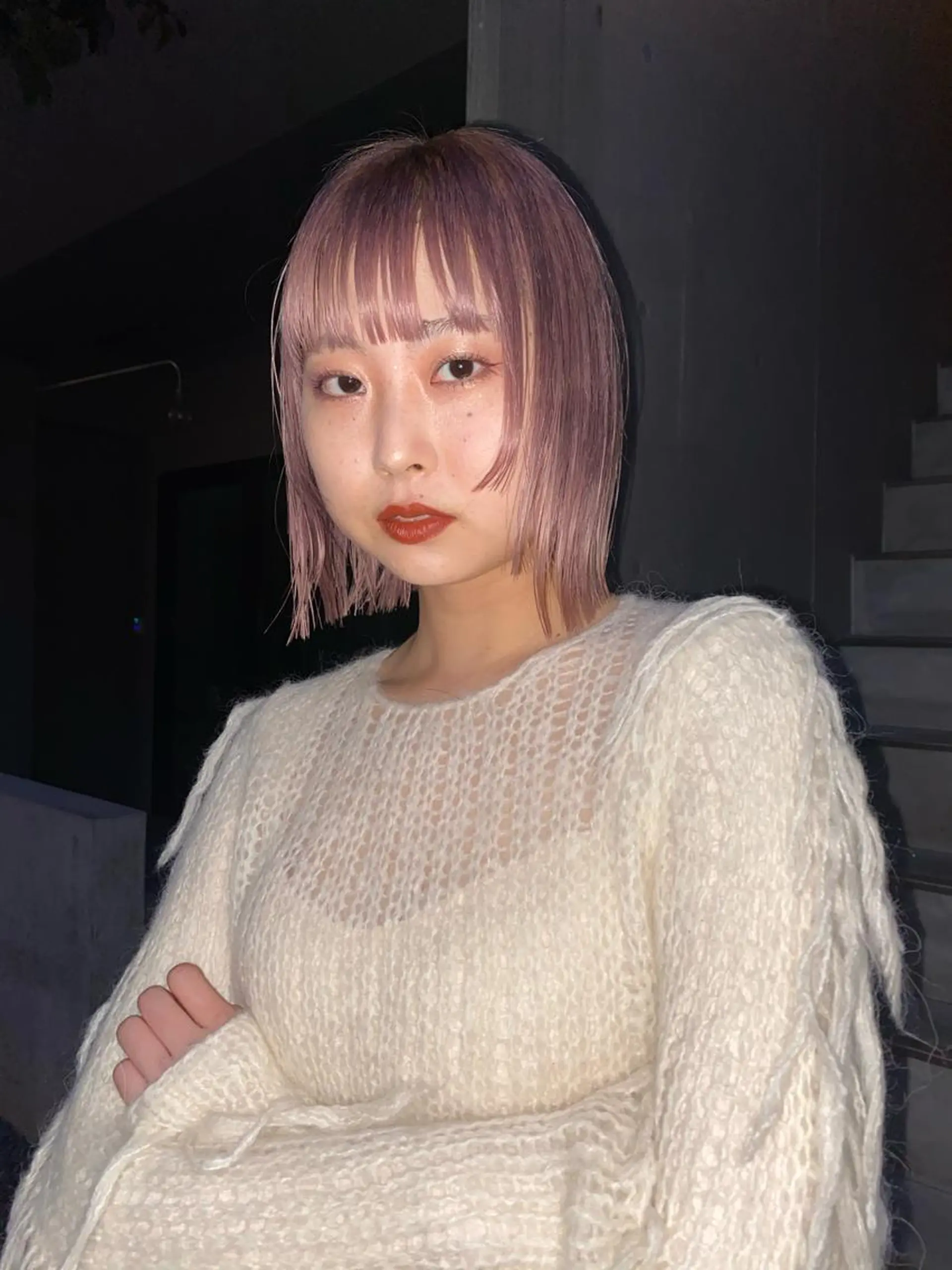 ショート カラー タカノ ノゾミのヘアスタイル