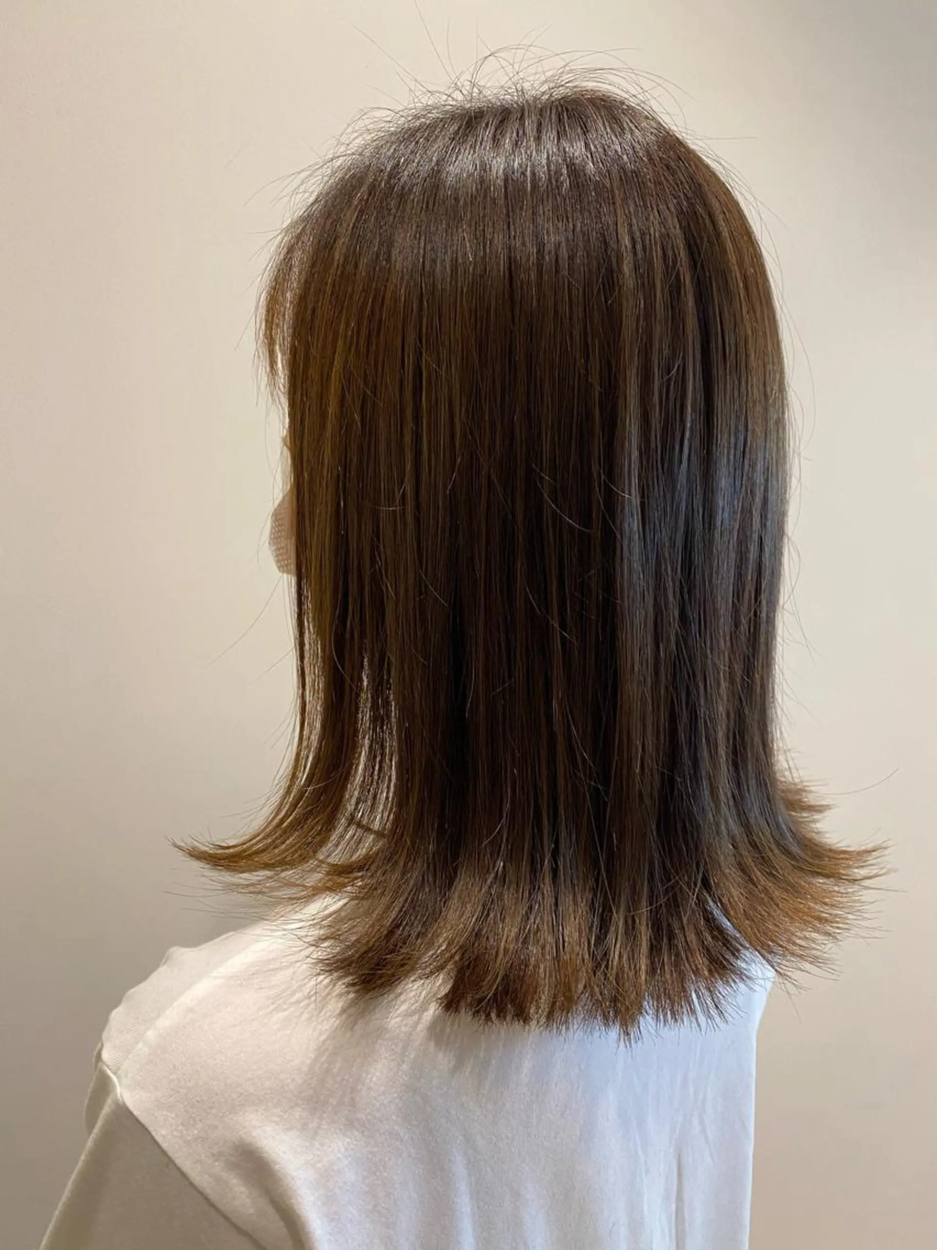 ミディアム カラー ベージュカラー 艶髪🌿美髪 大塚礼乃【西荻窪】のヘアスタイル