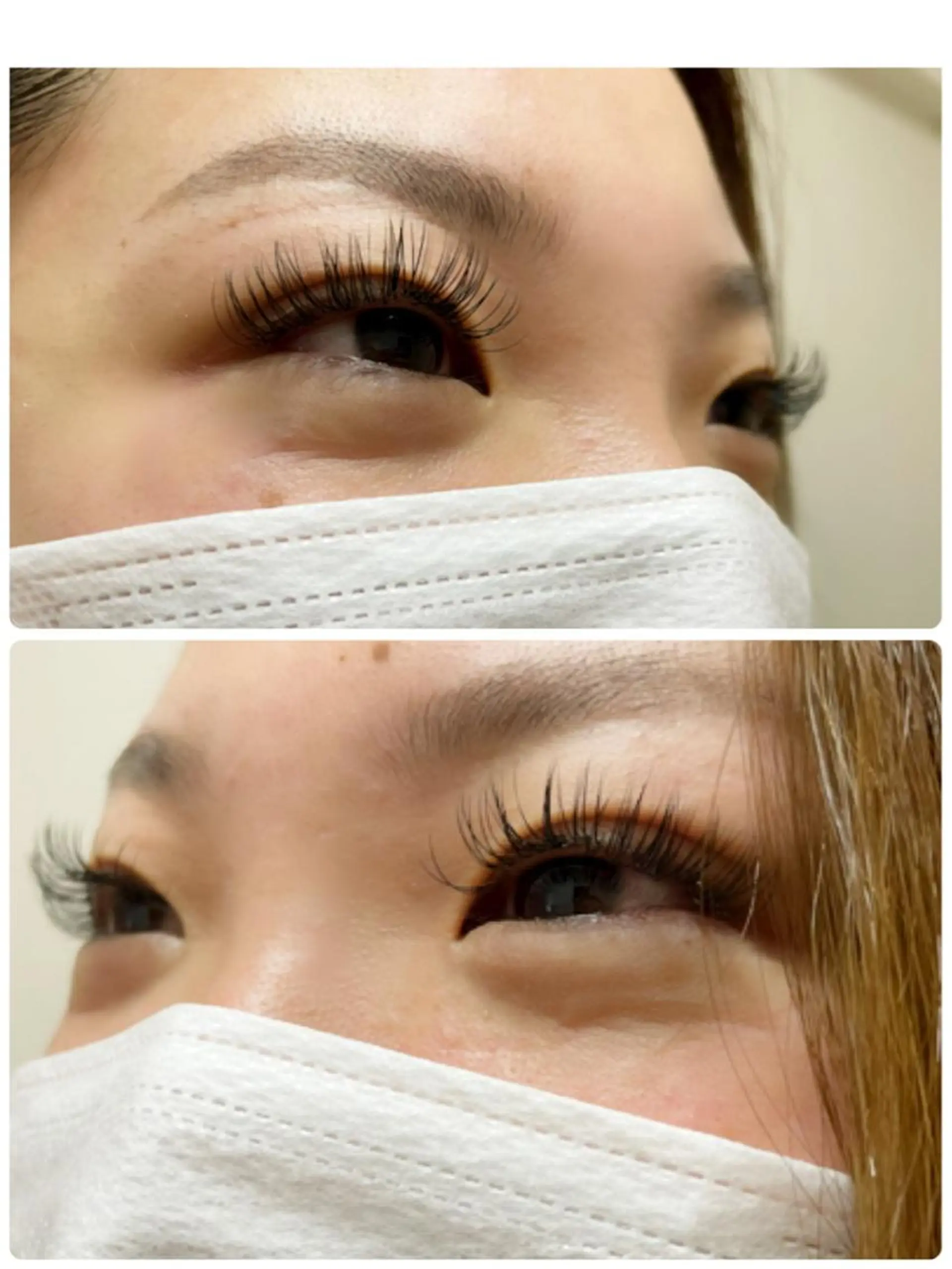 マツエク・マツパ 付け放題 フラットラッシュ salonde CHANELのマツエク・マツパデザイン