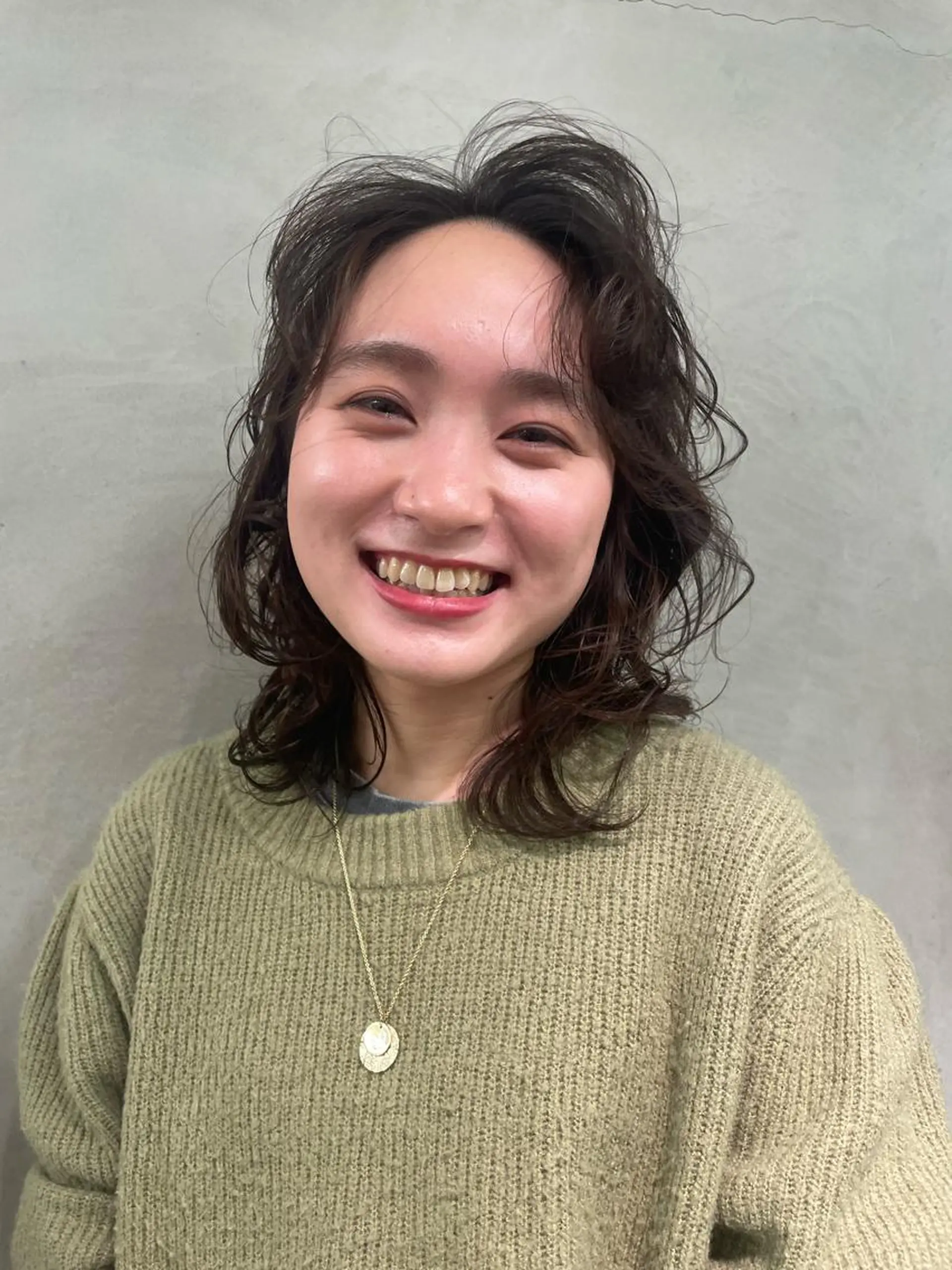 ミディアム lmano所属・🍃○岡 |  Maruokaのヘアスタイル