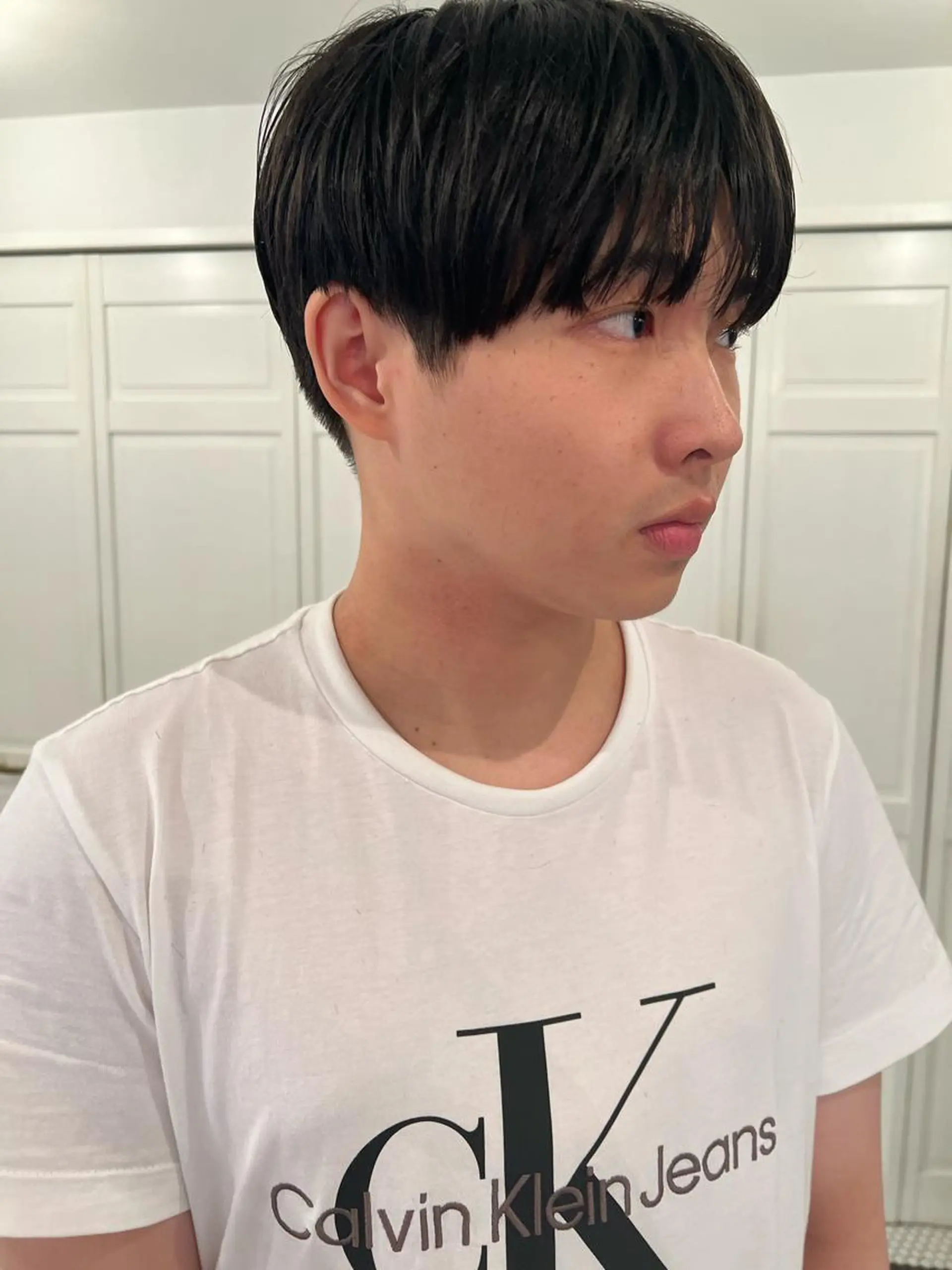 メンズ ブリーチカラー🎀 韓国風/寺門美優のヘアスタイル