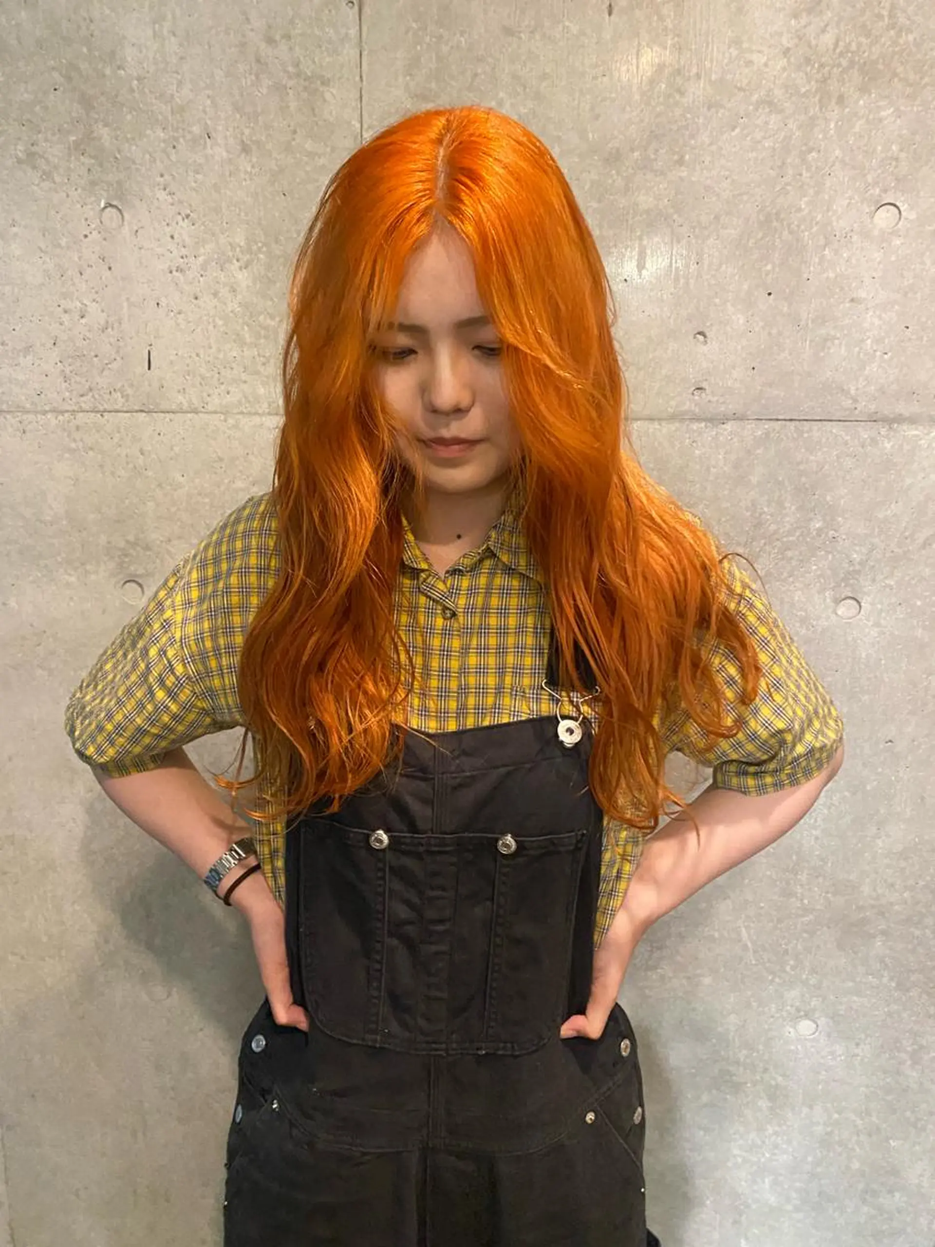 ロング カラー Yahiko ハイトーンのヘアスタイル