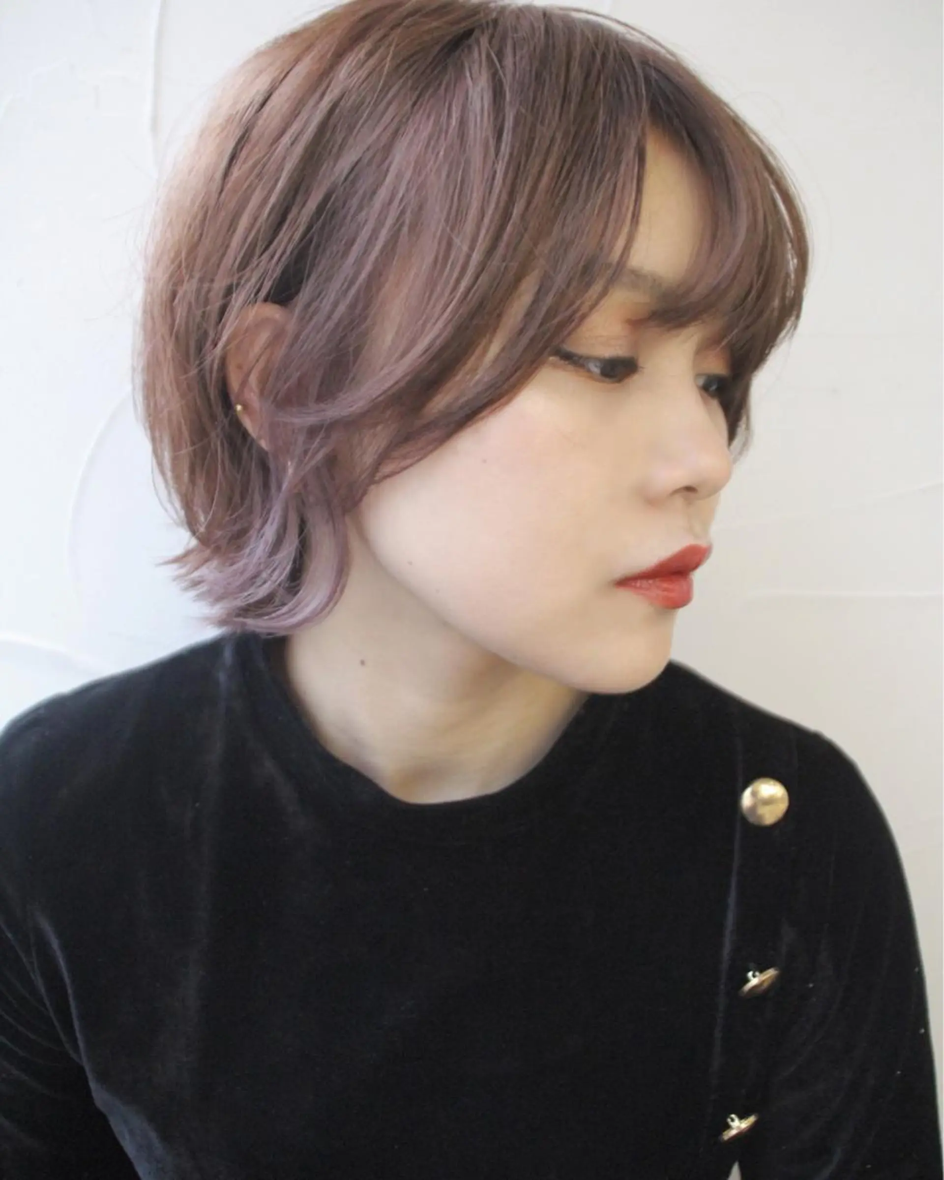 ミディアム カラー インナーカラー ピンクカラー 西山梨々【12/1〜 産休を頂きます🎀】のヘアスタイル