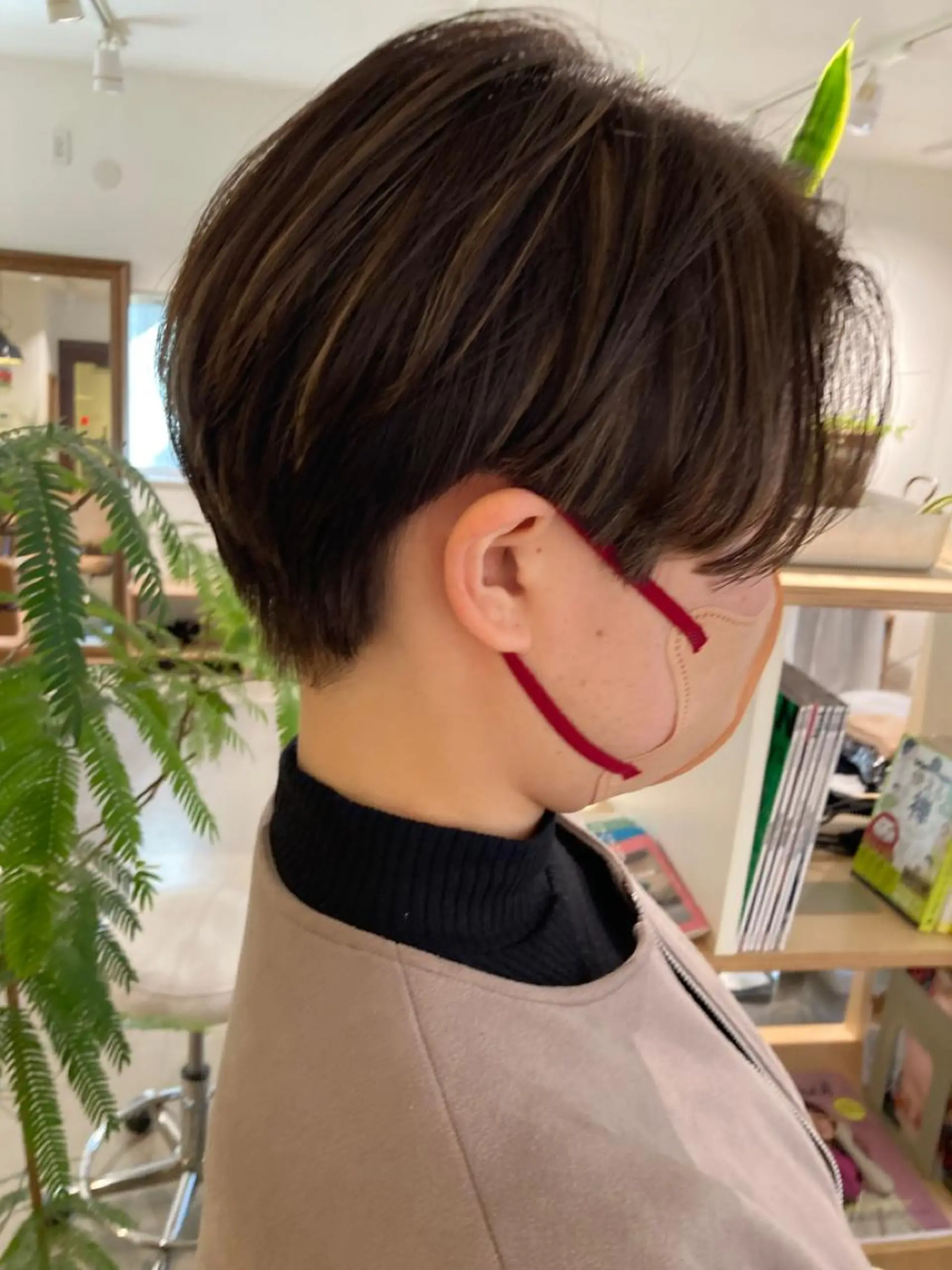 カラー カット ヘアカラー トリートメント Batta所属・坂上 岳のヘアスタイル