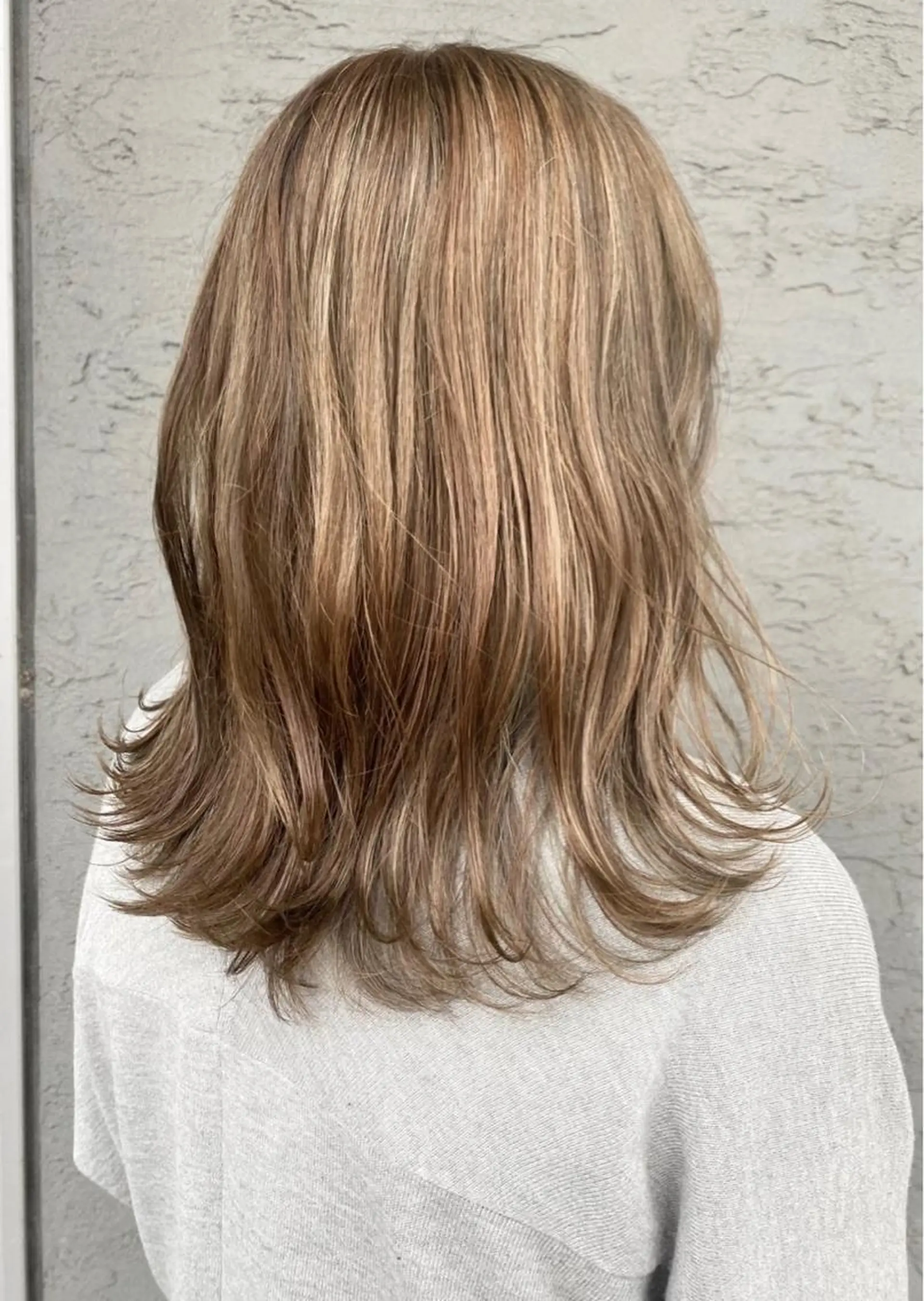 ロング カラー パーマ 田川 弥空のヘアスタイル