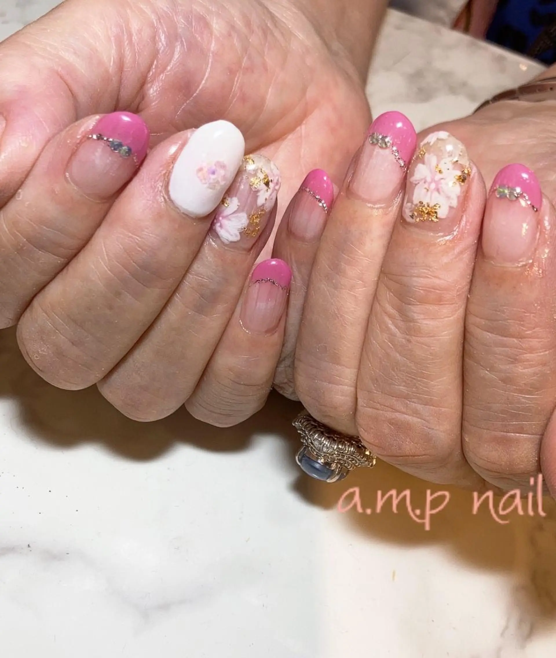 ミディアム a.m.p nail所属・高山 奈津美のネイルデザイン