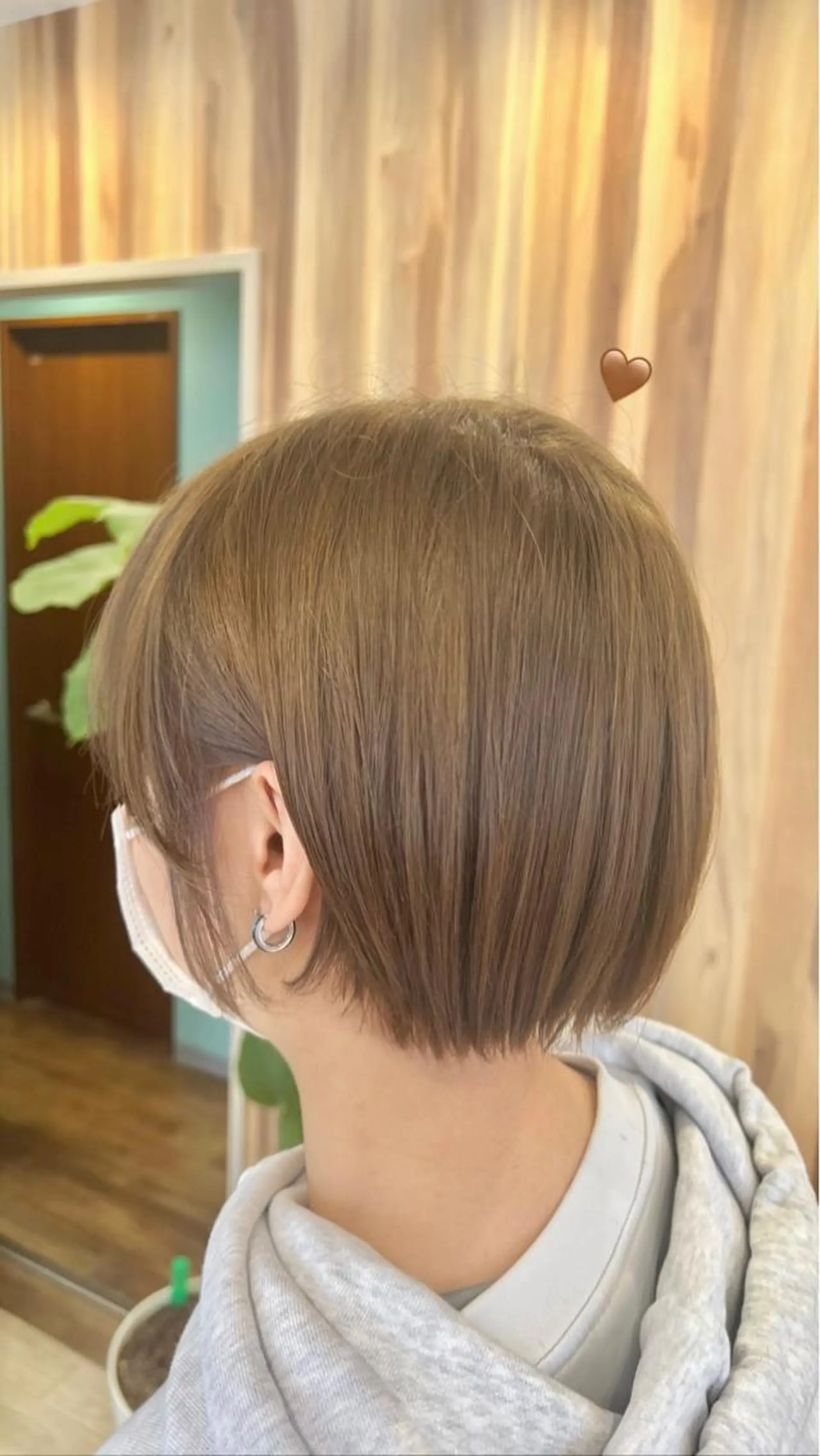 ショート ヘアカラー melca. Amiのマツエク・マツパデザイン