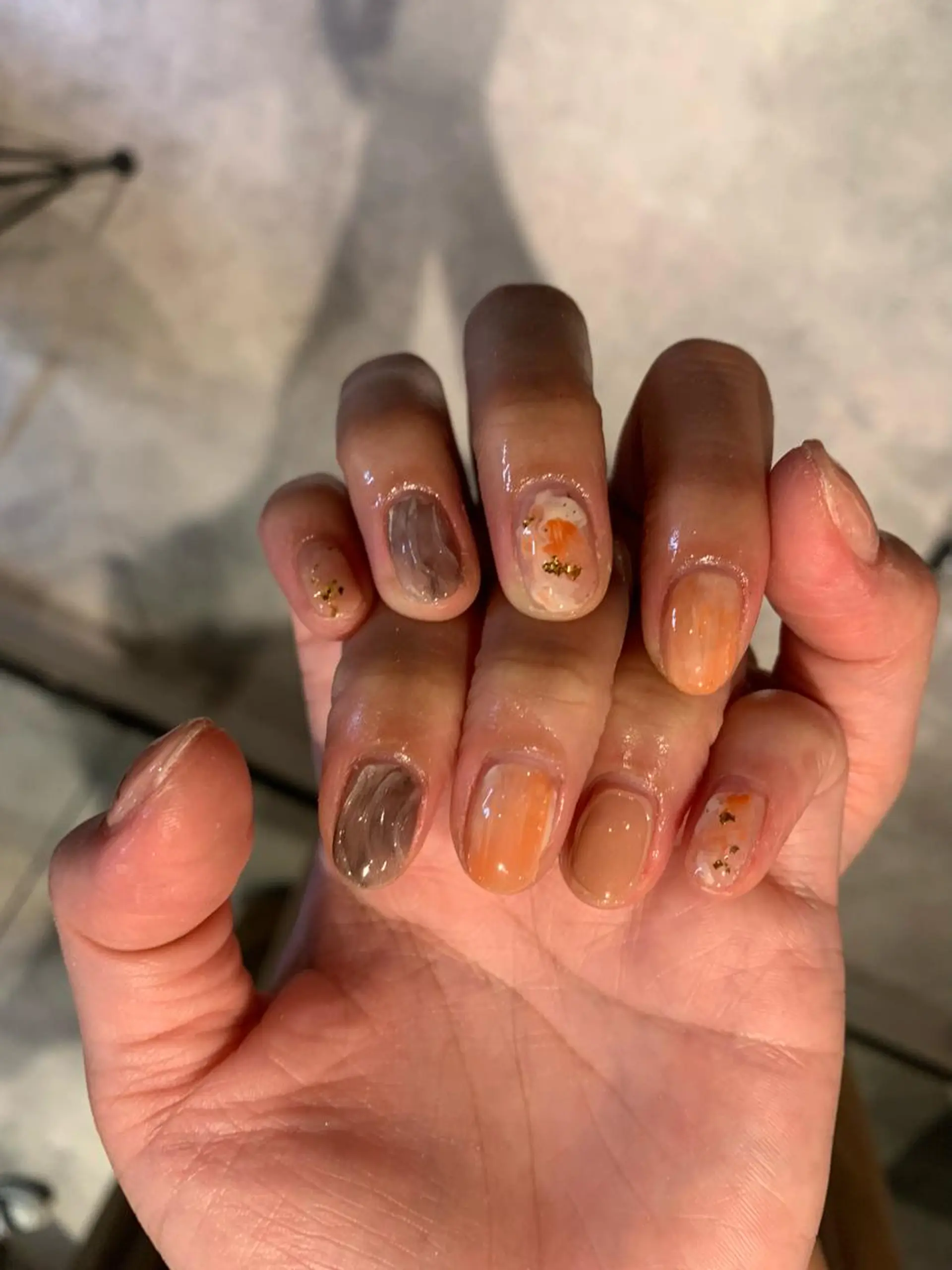 ネイル nail room clear. パラジェル所属・sode shioriのネイルデザイン