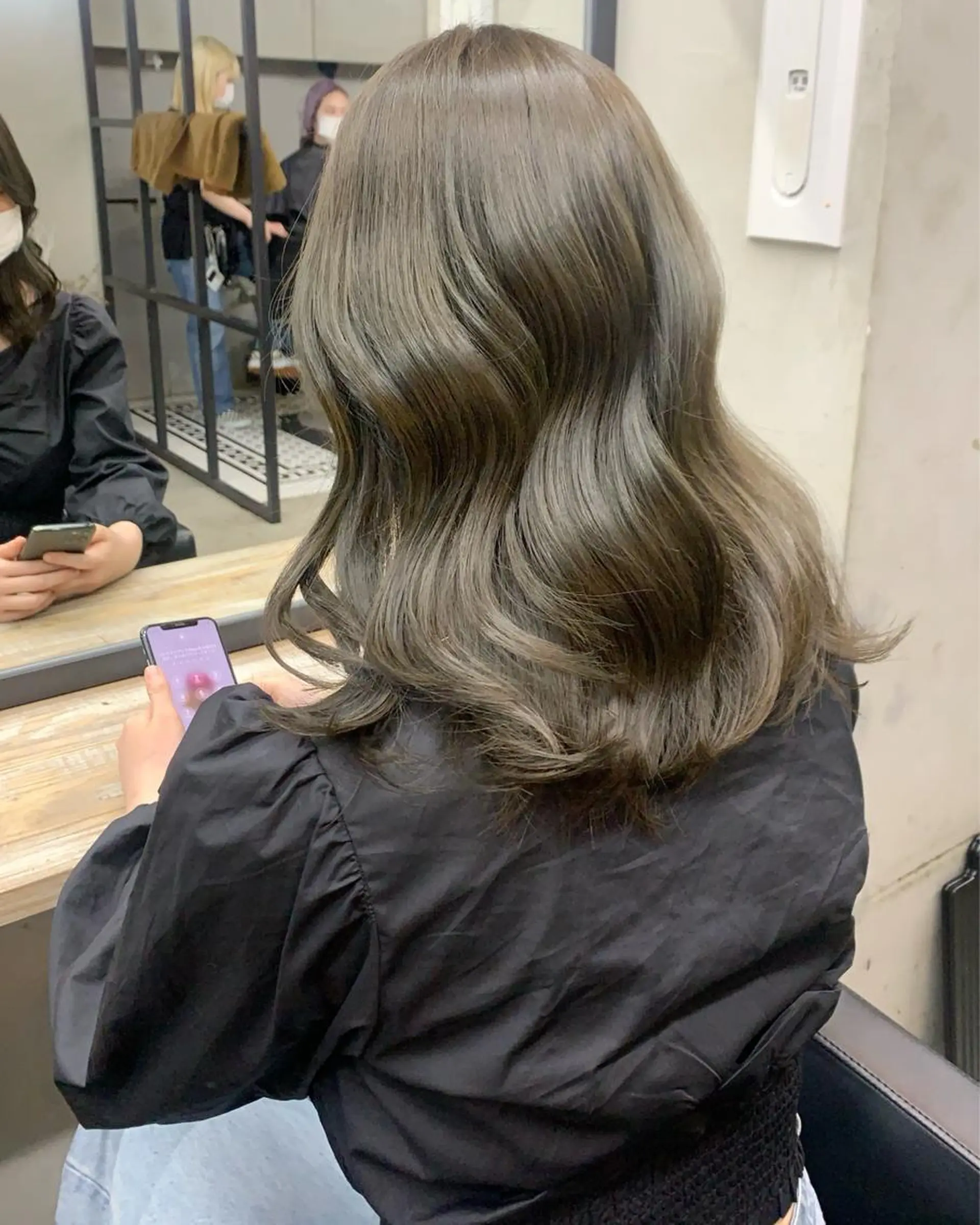 セミロング カラー カット ヘアカラー トリートメント レイヤー/透明感 カラー🌿KANTAのヘアスタイル