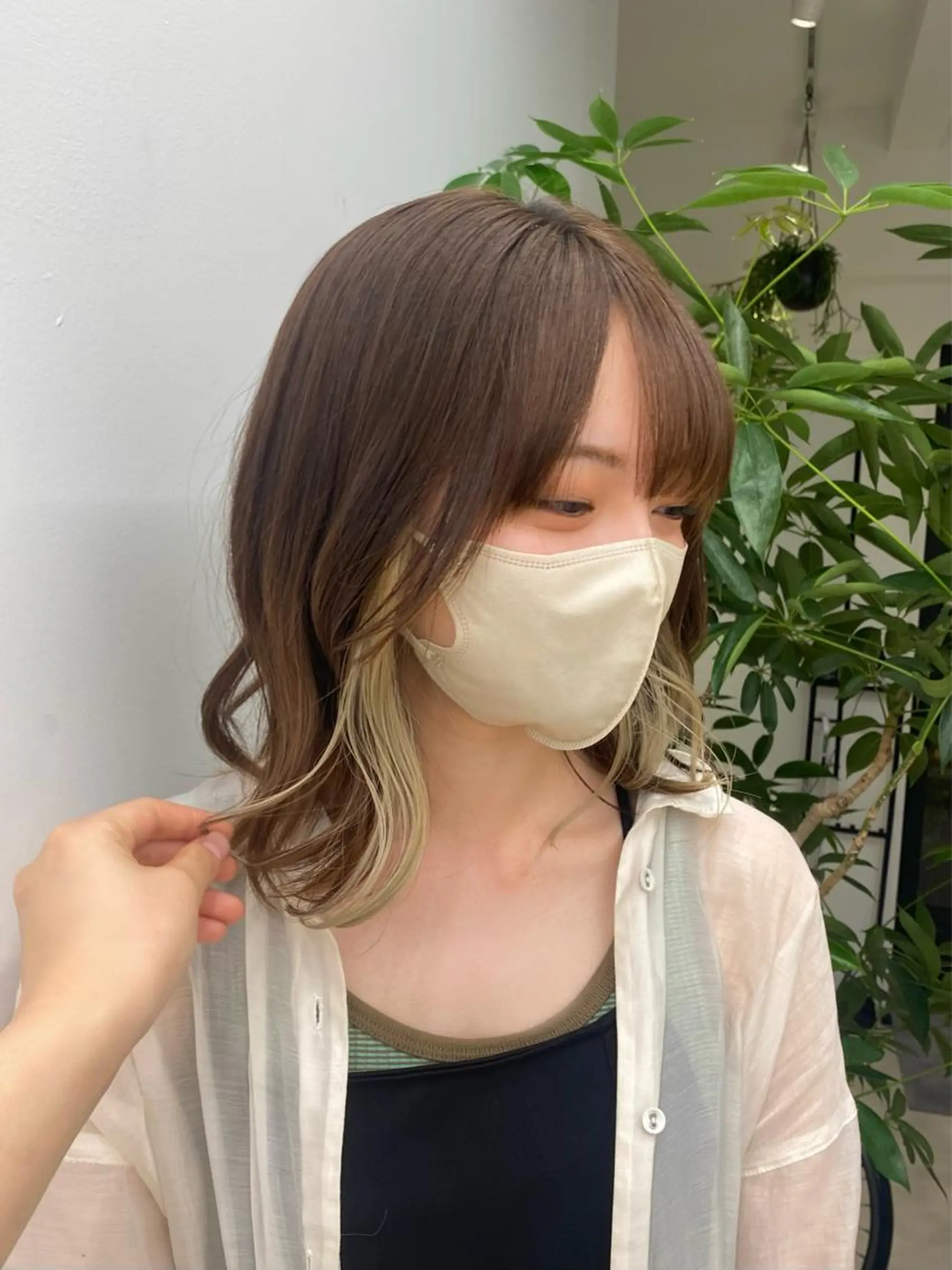 ミディアム カラー noa/ 渋谷のヘアスタイル