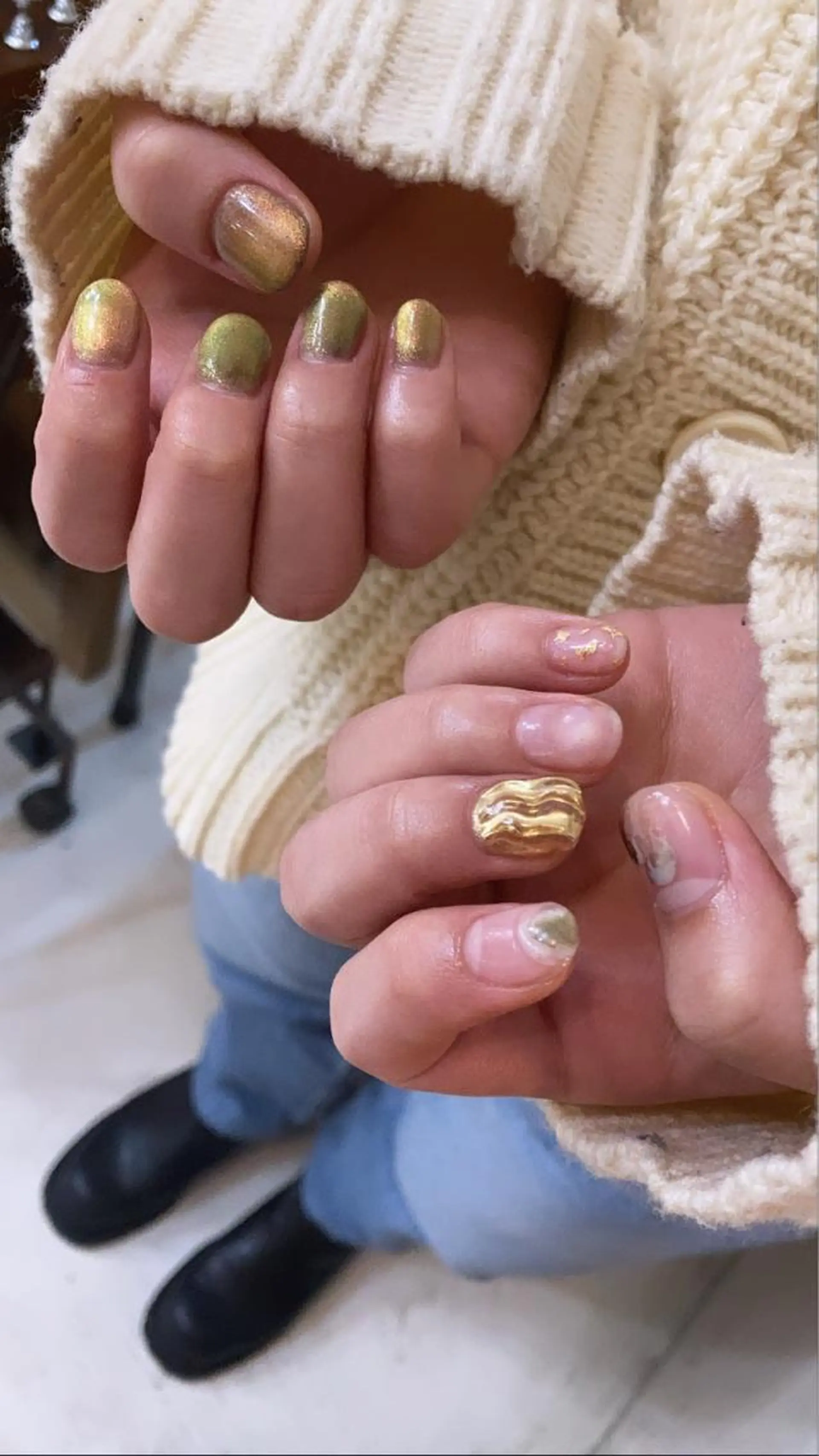 ショート nailsalon　hue所属・小山 羽奈のネイルデザイン