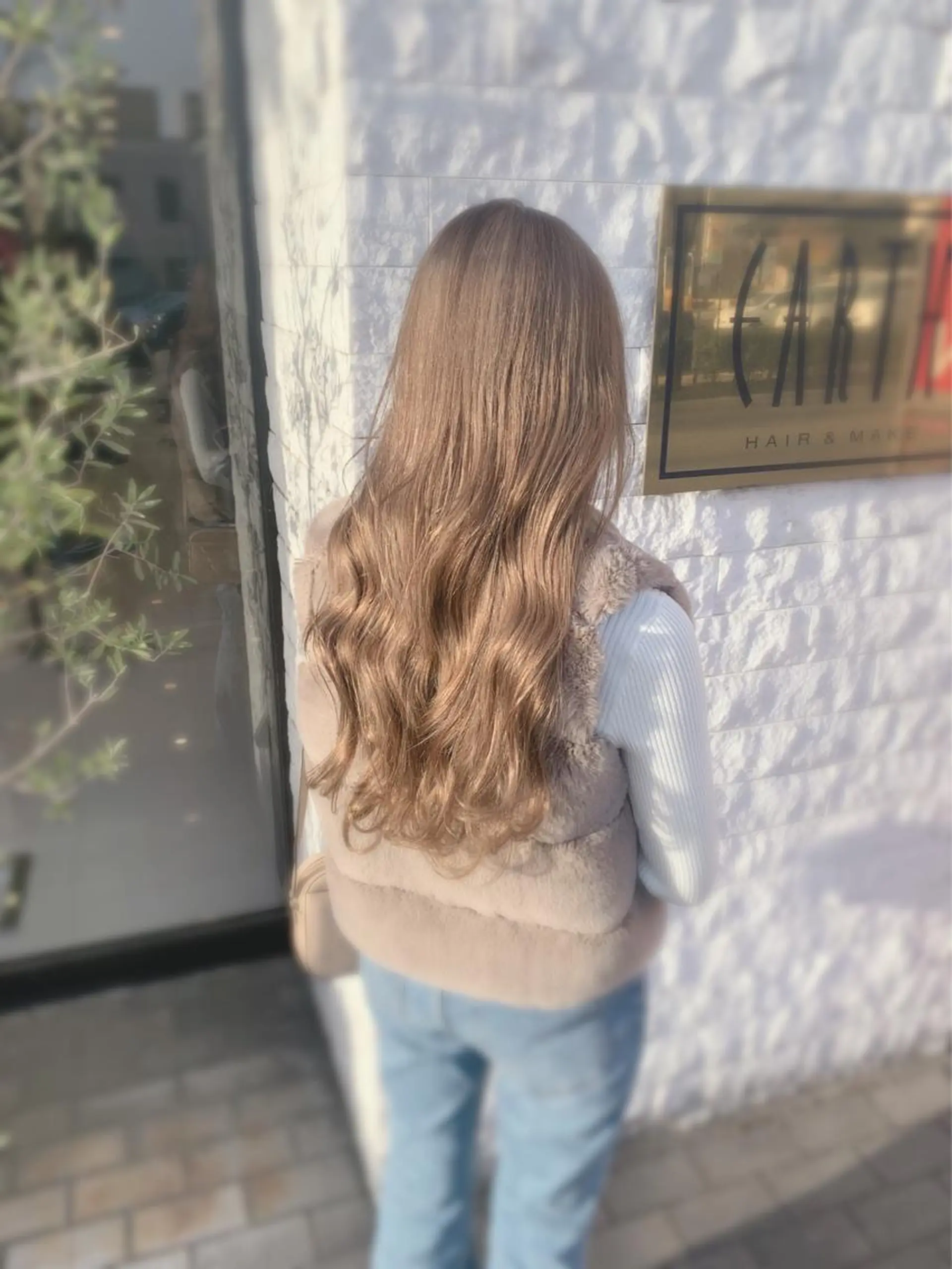 ロング カラー ヘアカラー トリートメント ⭐️髪質改善⭐️遠藤 勇輝のヘアスタイル