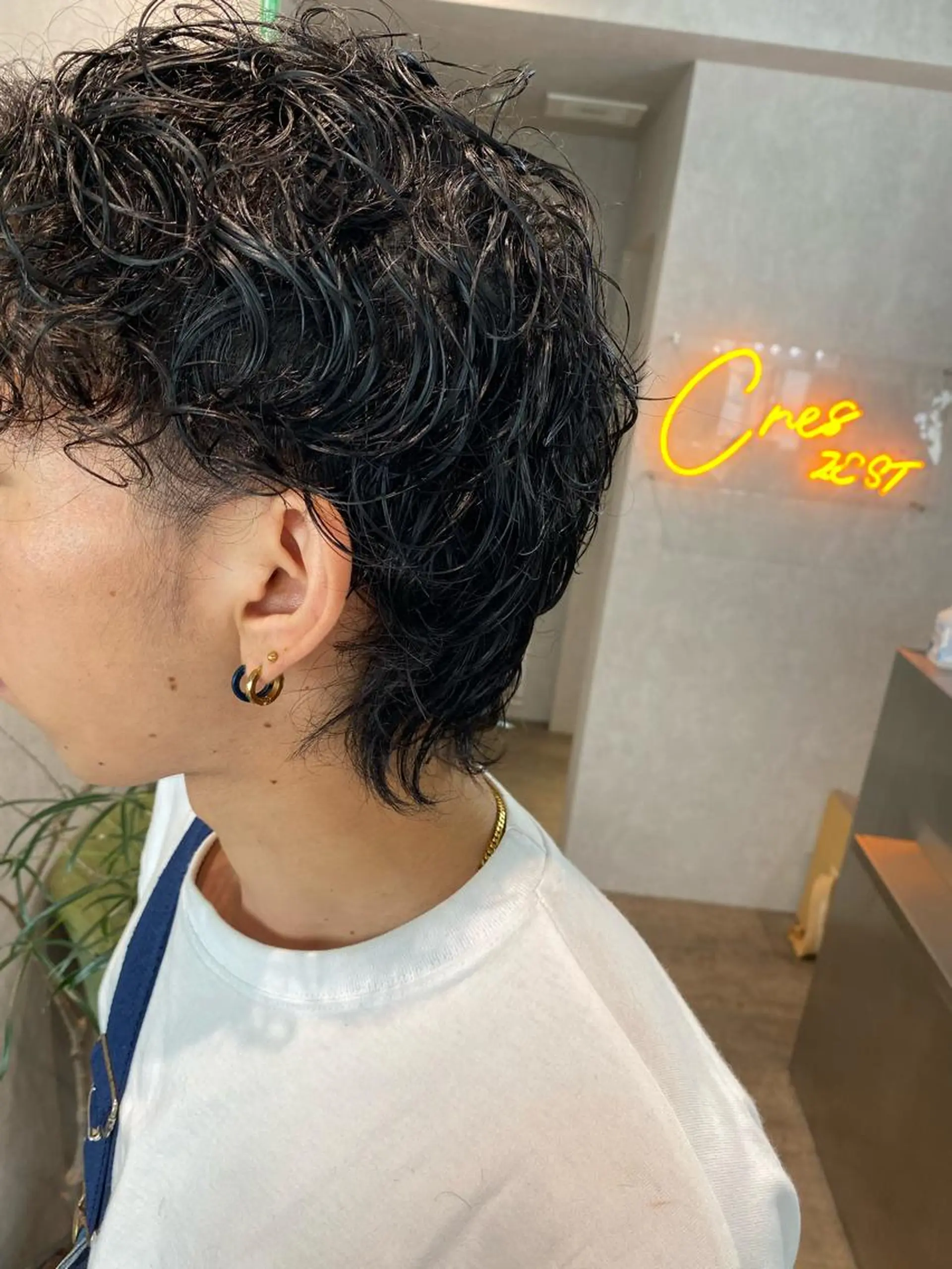 ショート パーマ ヘアアレンジ メンズ XENA表参道 MIKUのヘアスタイル