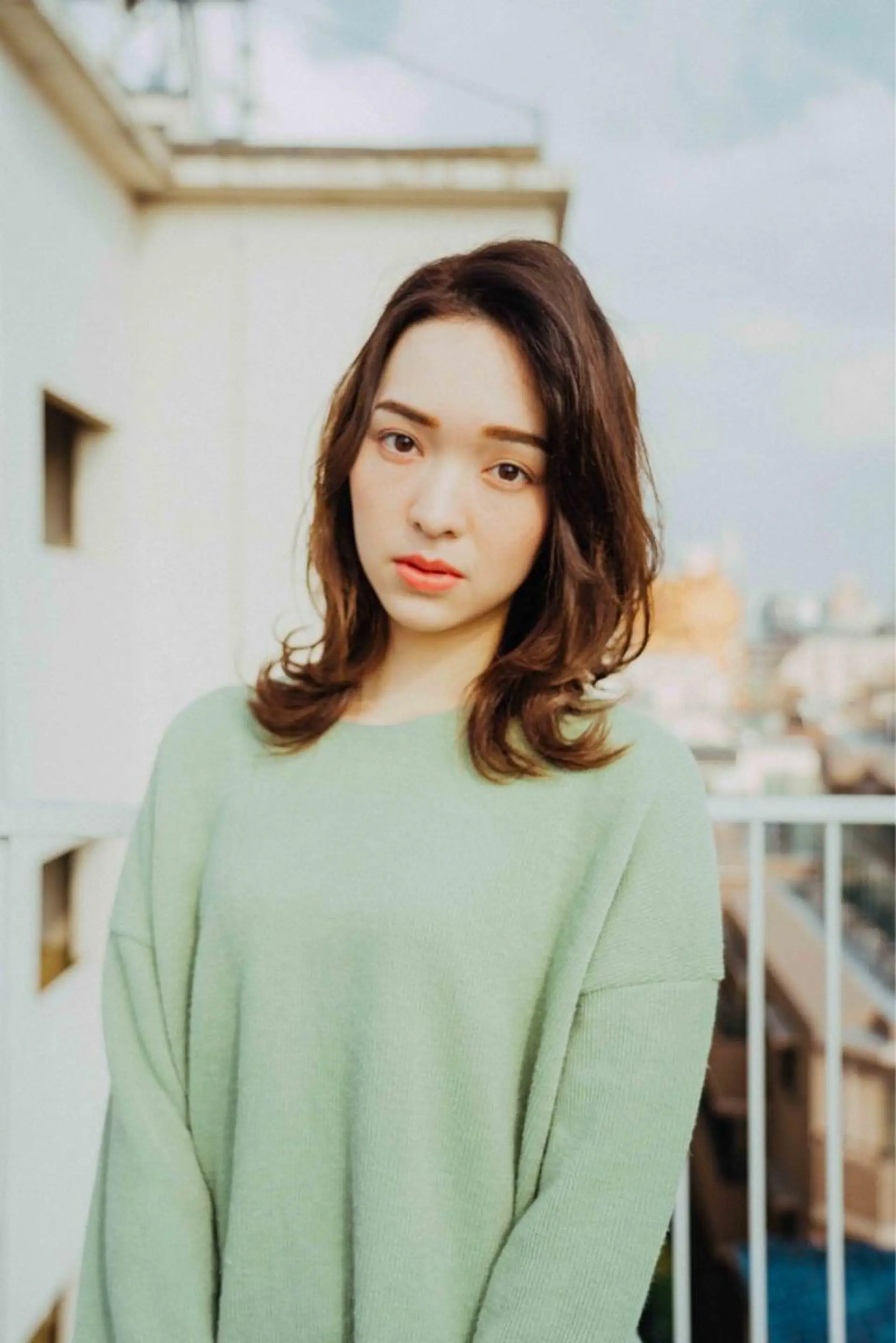 ミディアム カラー パーマ ヘアアレンジ メンズ キッズ ネイル マツエク・マツパ メンズウルフカット アディクシーカラー 透明感カラー ボブ ウルフカット unu hair所属・藤井 仁紀のヘアスタイル