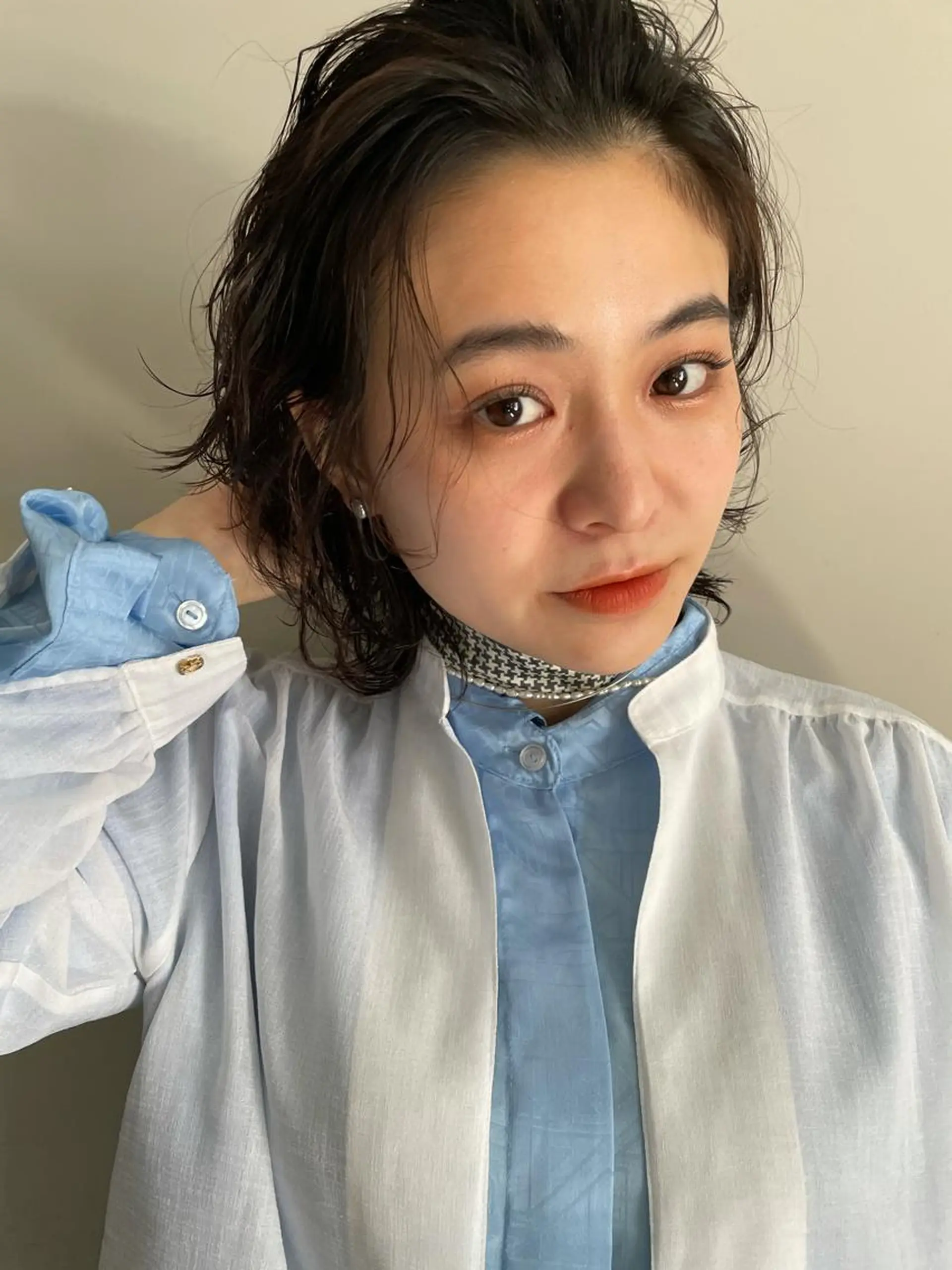 ショート カラー 斉藤 瑞恵のヘアスタイル