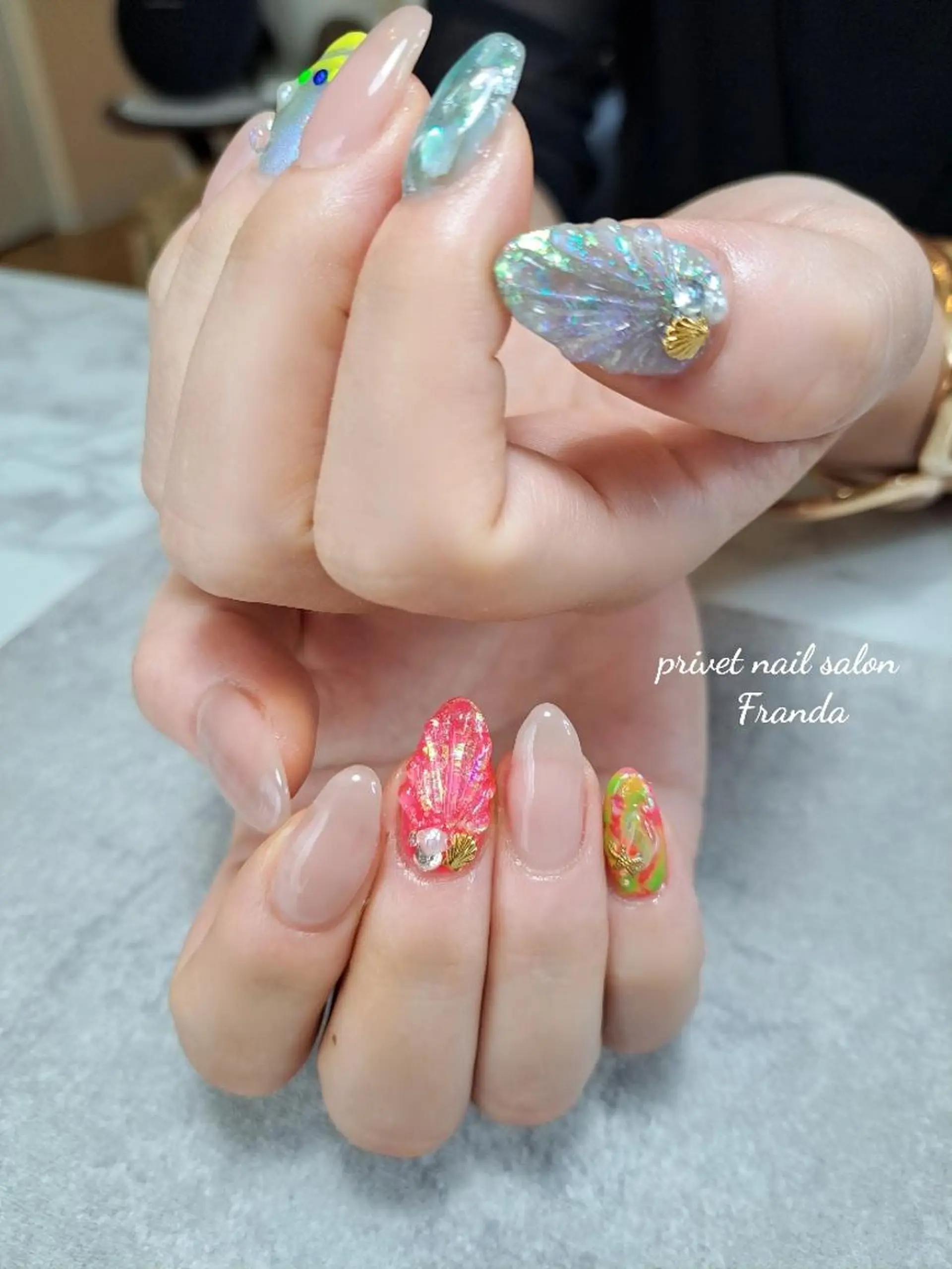 ネイル ハンドネイル Franda ✾のネイルデザイン