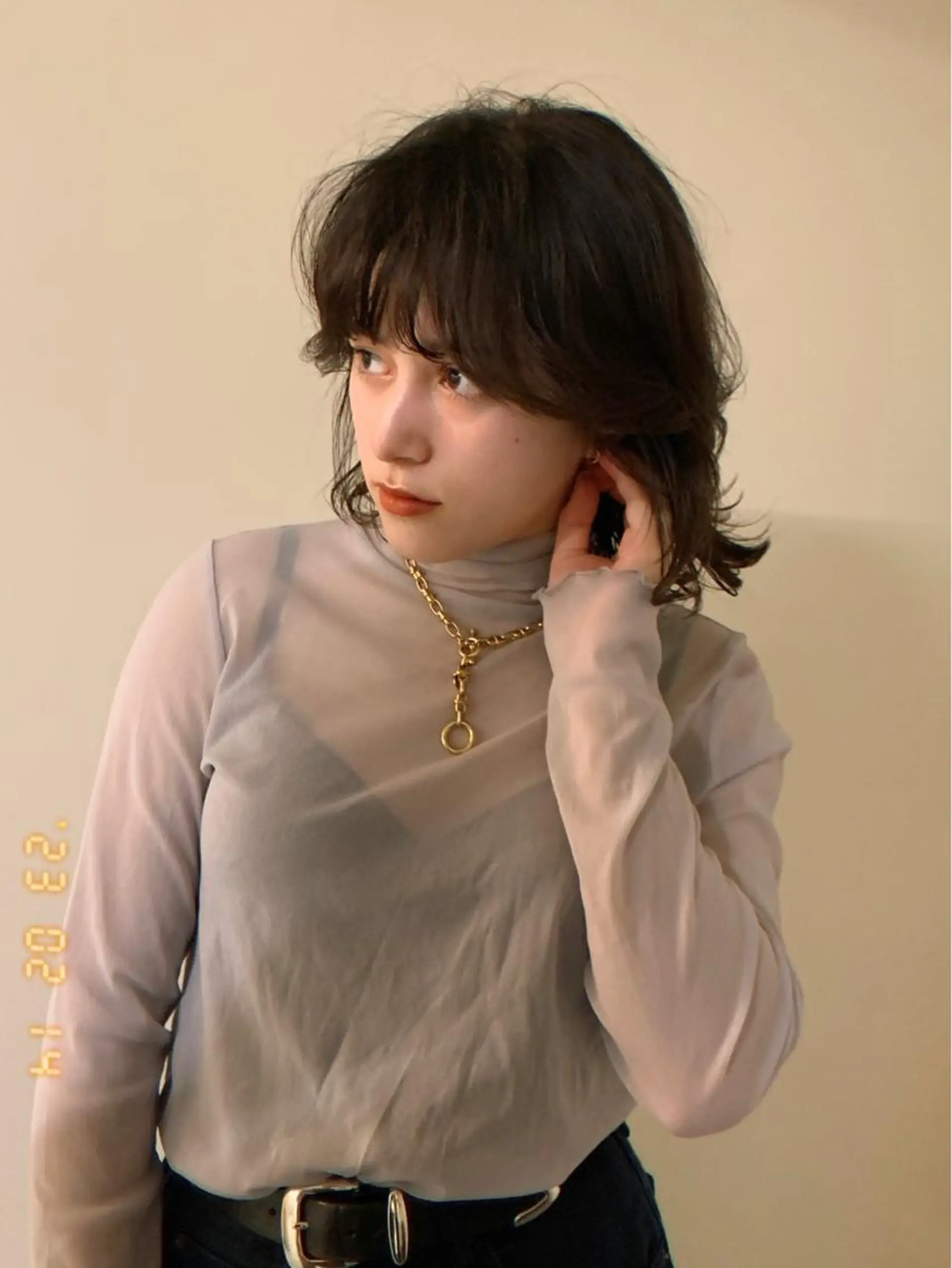 カラー ハッシュカット/ MAYAのヘアスタイル