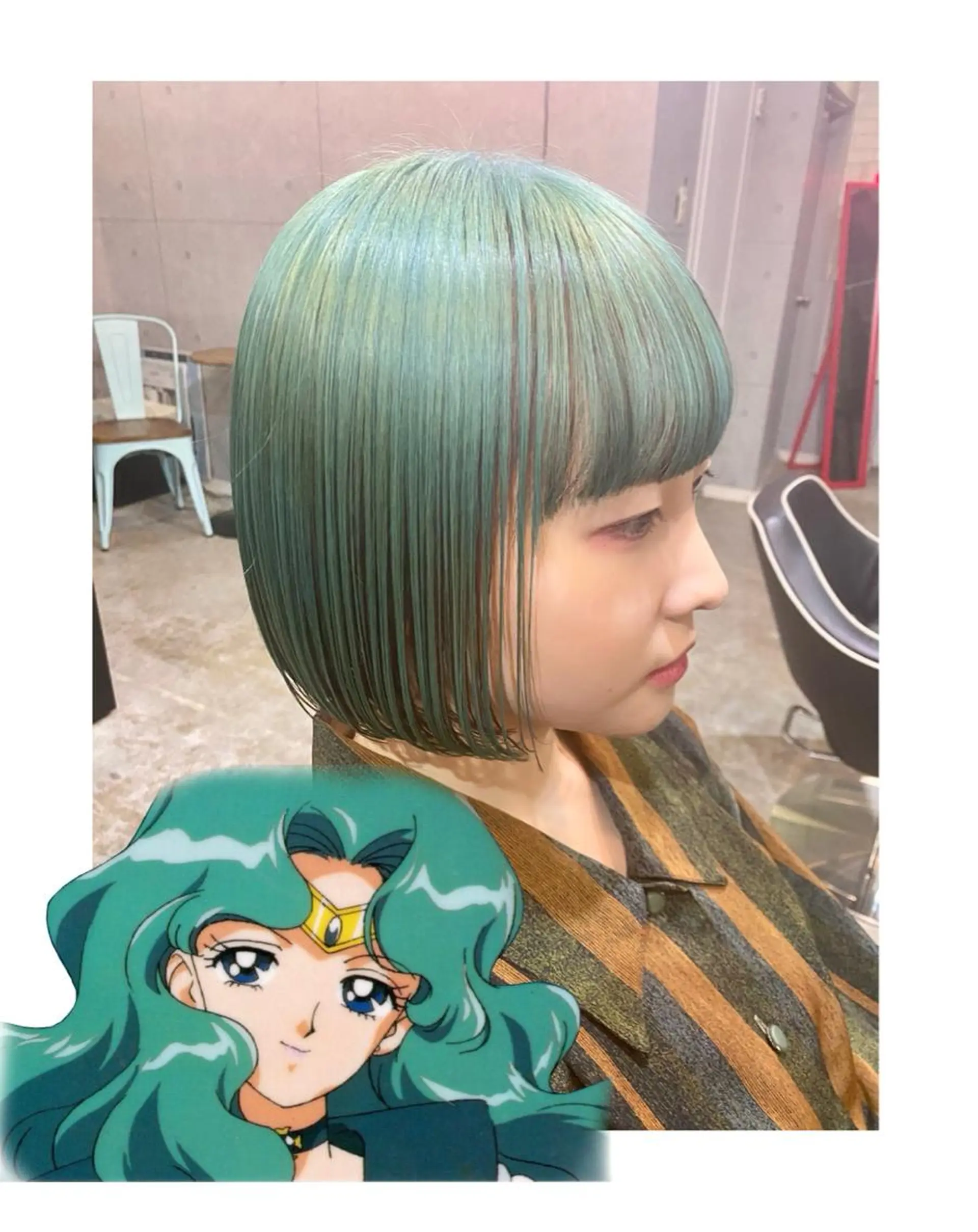 ショート カラー ブリーチ カット トリートメント GARU-ガル-所属・TSUNO🦖 派手髪/オタク美容師のヘアスタイル