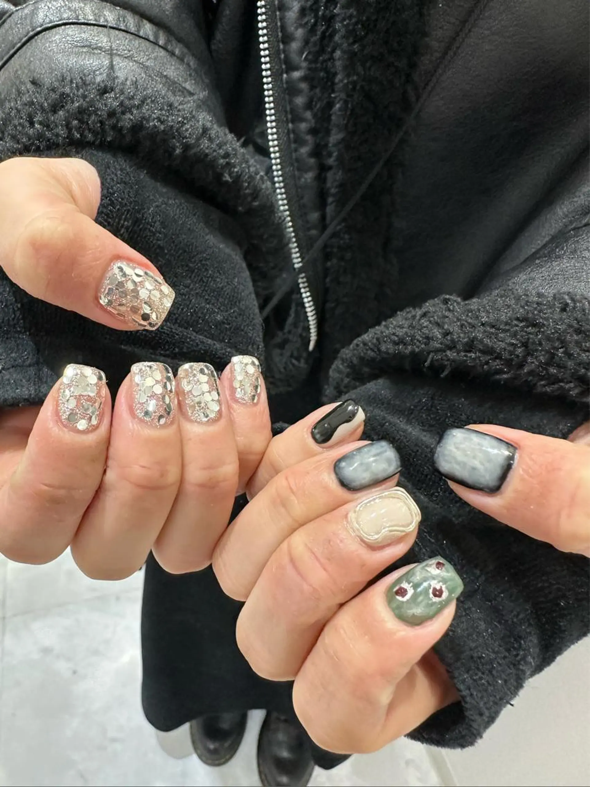 ネイル ハンドネイル フットネイル 個性派ネイル 🌼 ハルカ ♡のマツエク・マツパデザイン