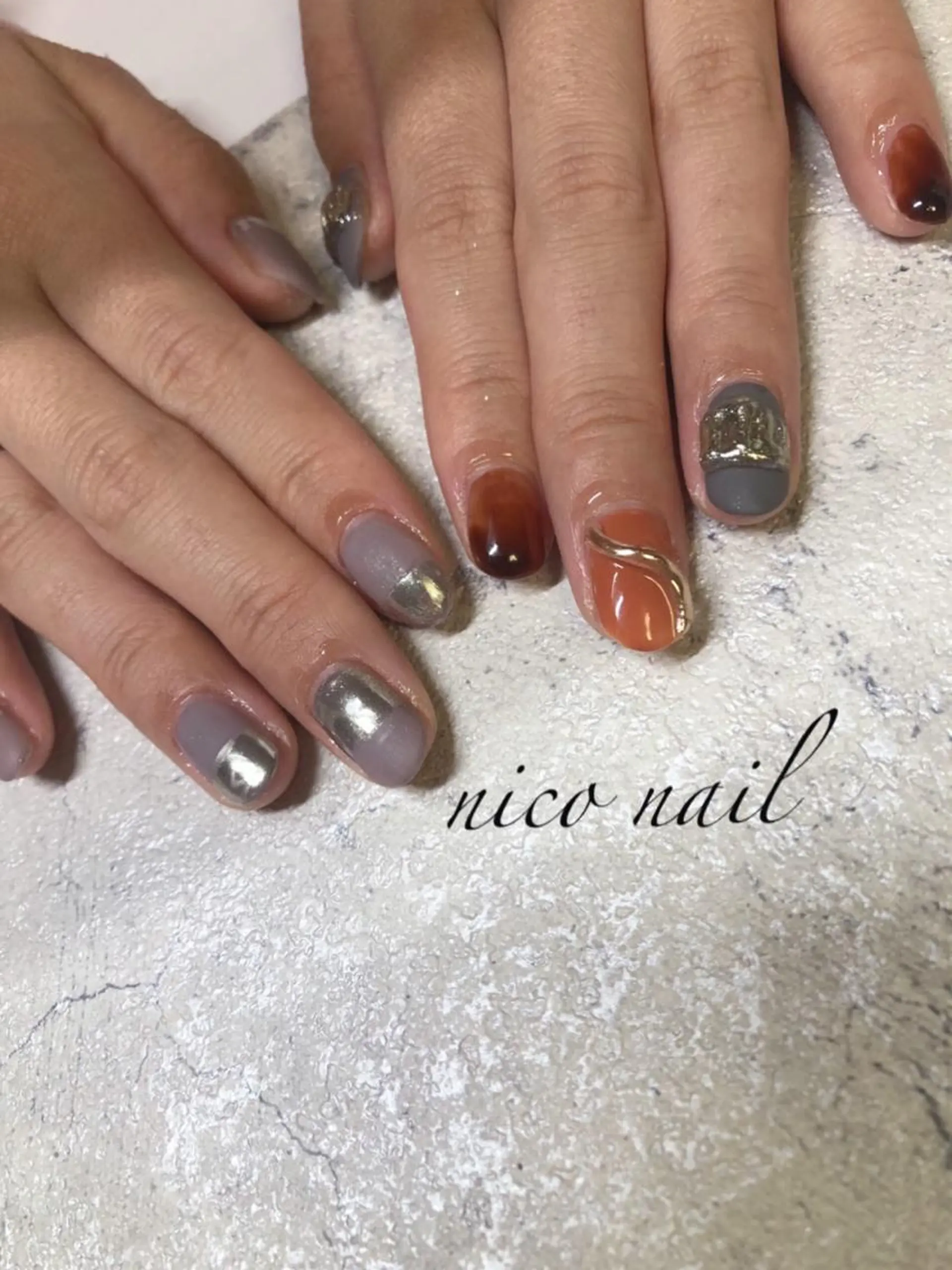 ネイル 香芝市ネイルサロン nico nailのネイルデザイン