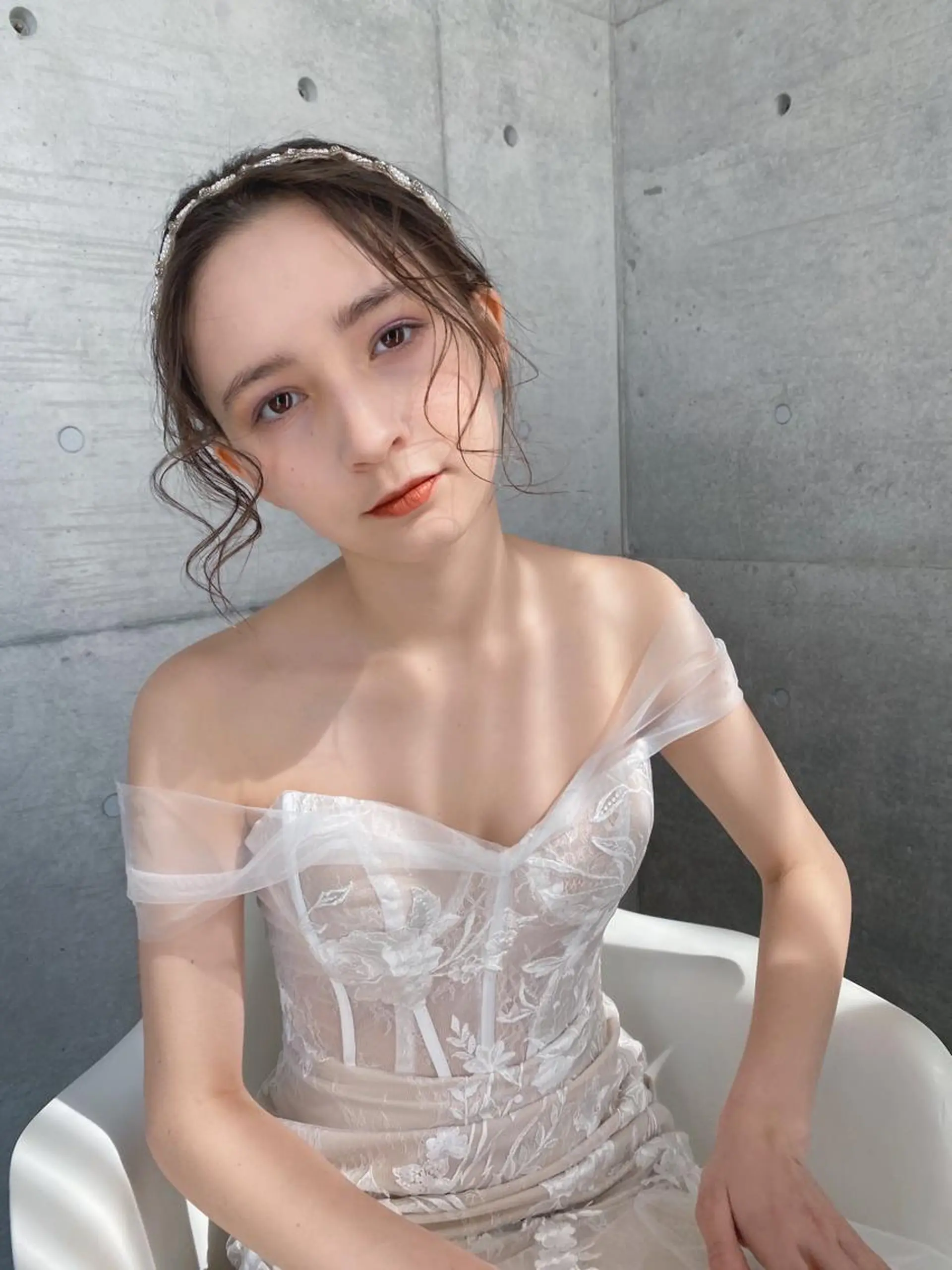 セミロング カラー パーマ ヘアアレンジ メンズ キッズ ネイル マツエク・マツパ モリモト サナのヘアスタイル