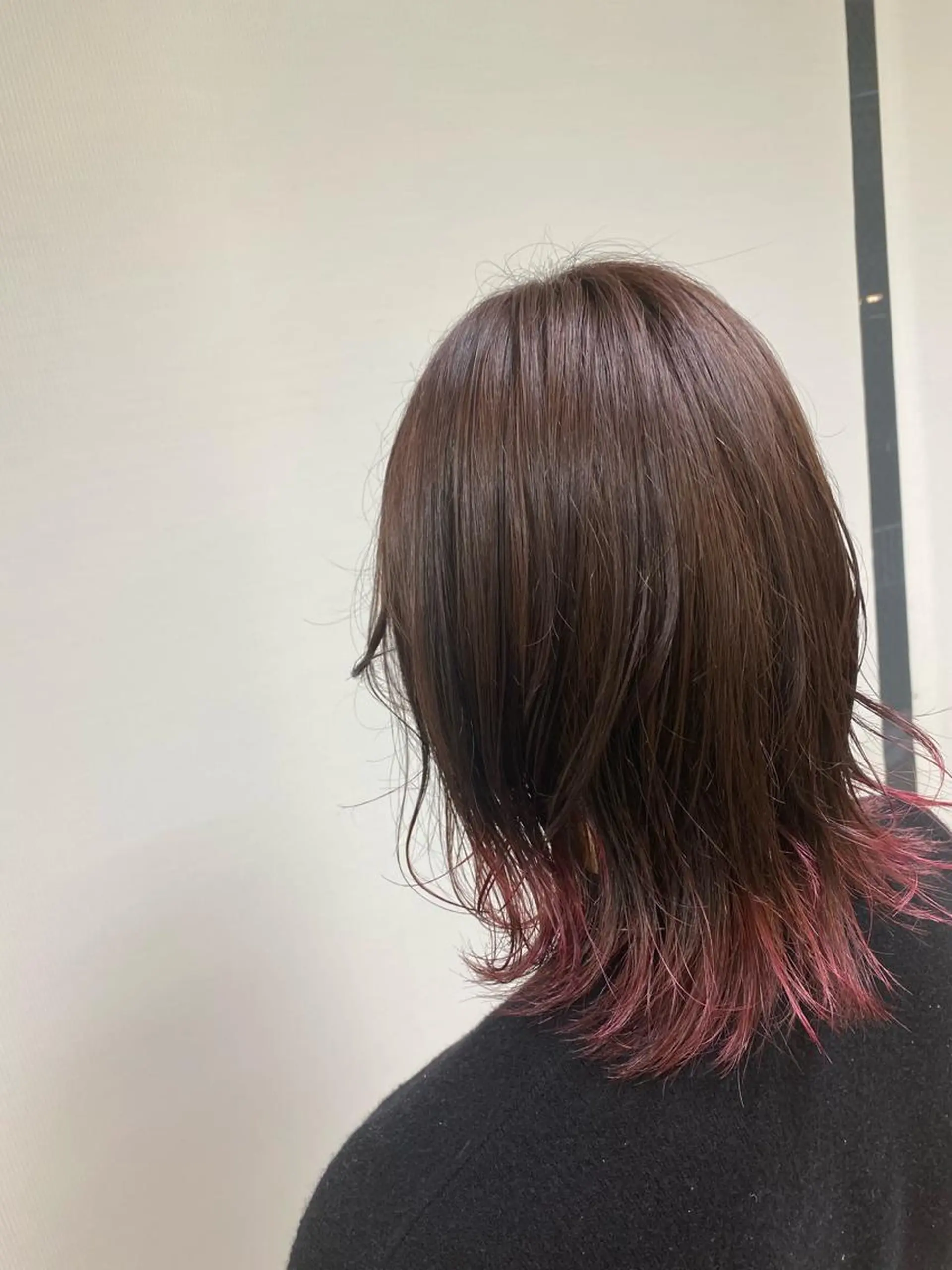 ミディアム カラー 鈴木 明花のヘアスタイル
