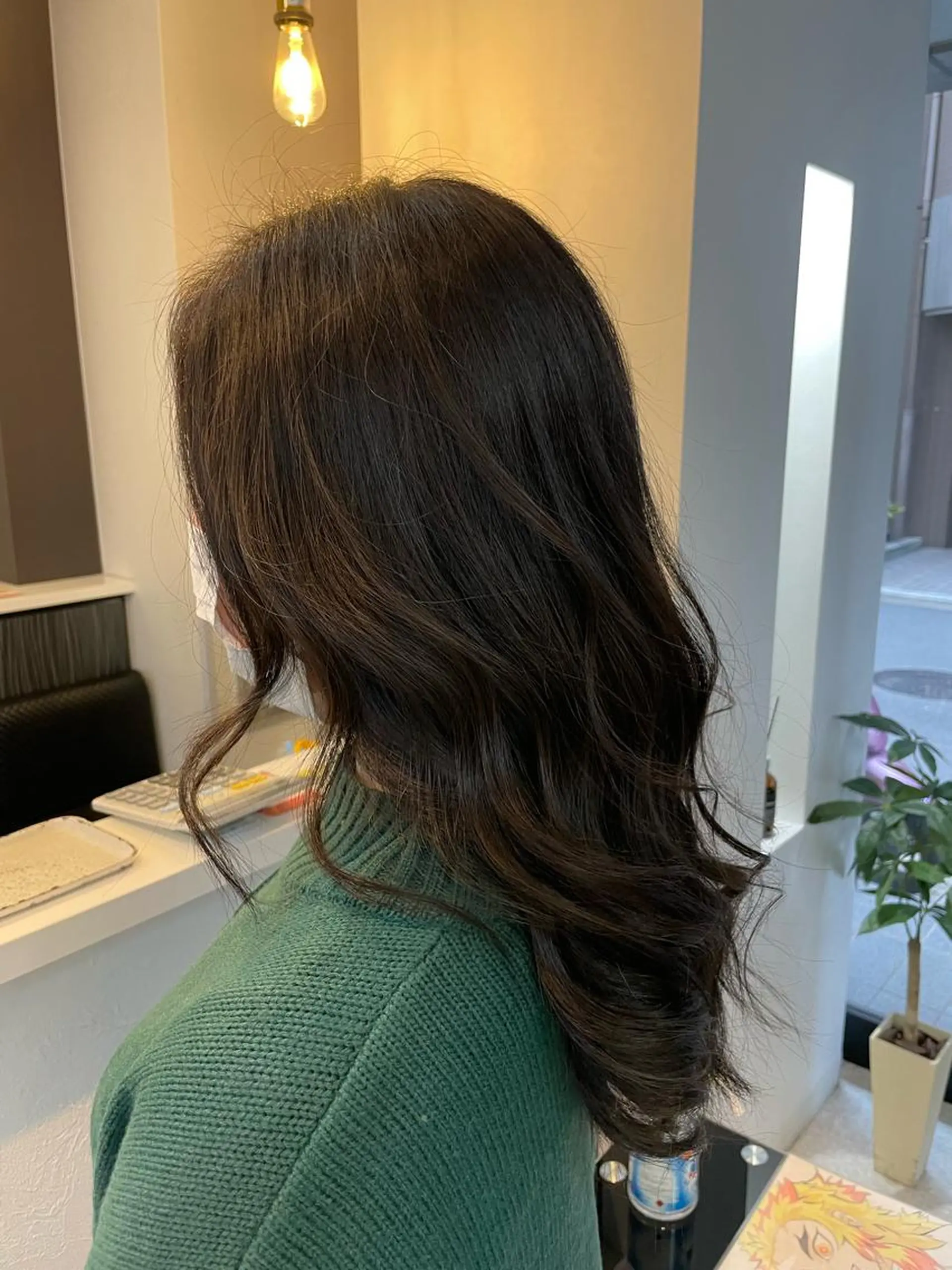 セミロング 坪井 拓海のヘアスタイル