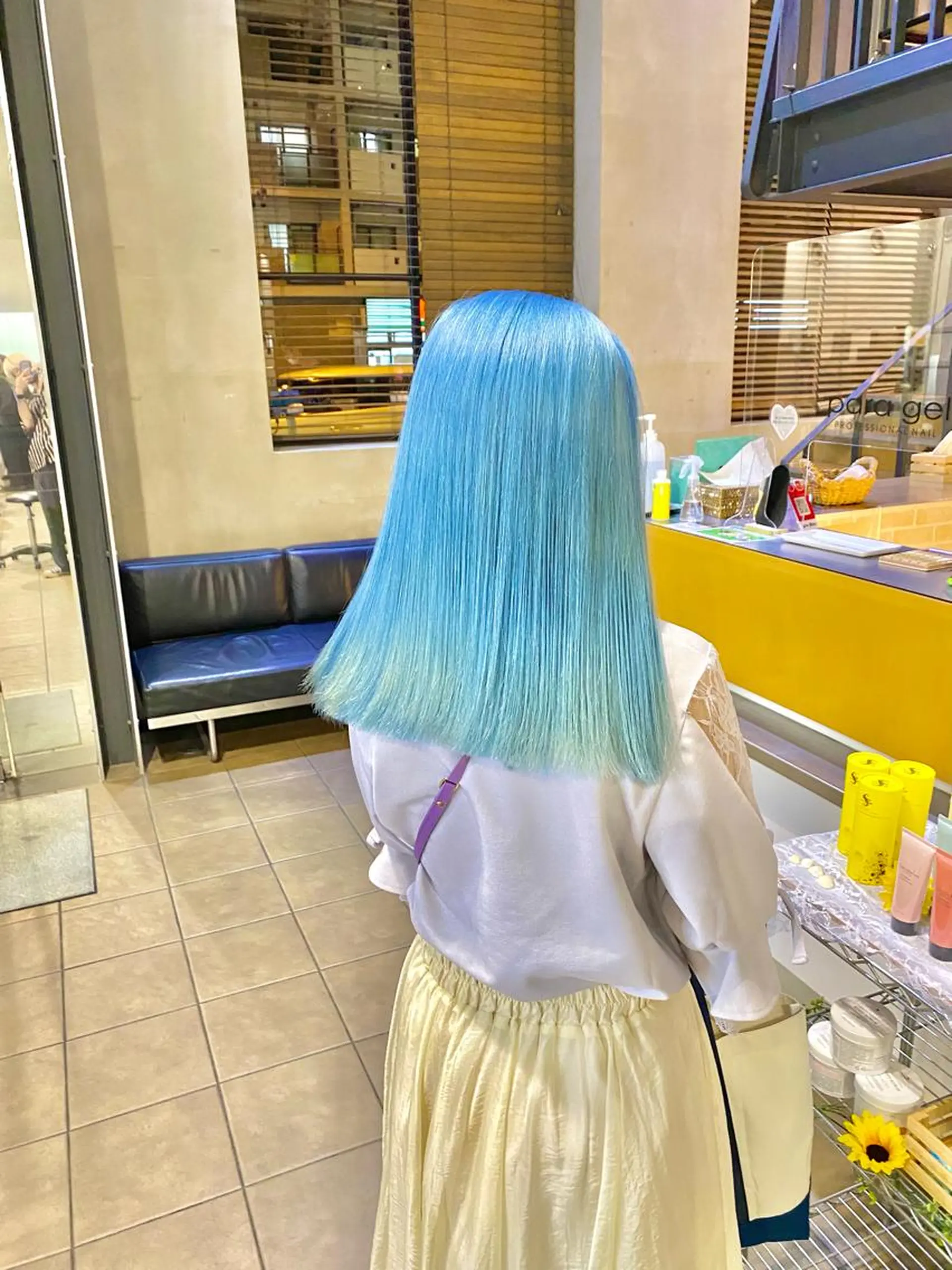 セミロング 横山 大樹のヘアスタイル