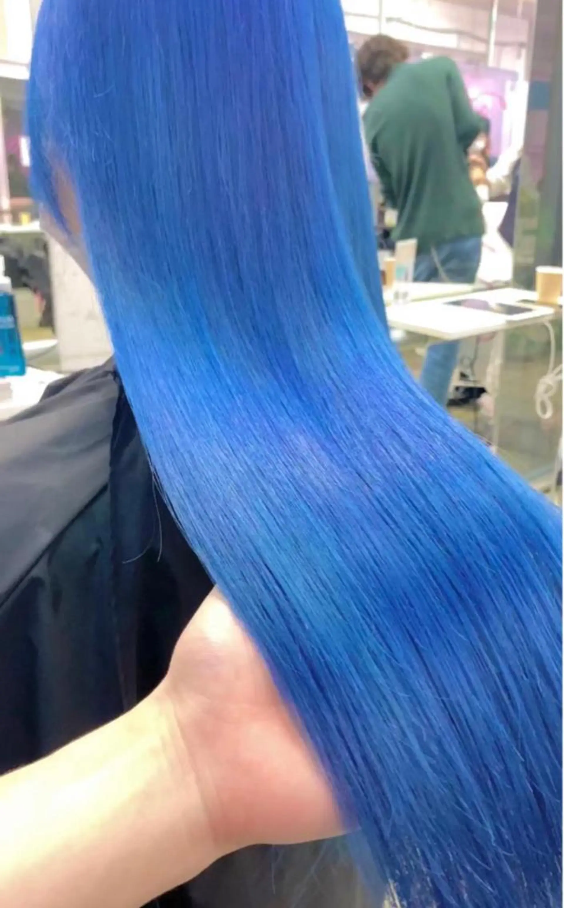 ロング カラー パーマ ヘアアレンジ メンズ キッズ ネイル マツエク・マツパ Lani5710所属・🧸ハイトーン🧸 ゆっきー🧸のヘアスタイル