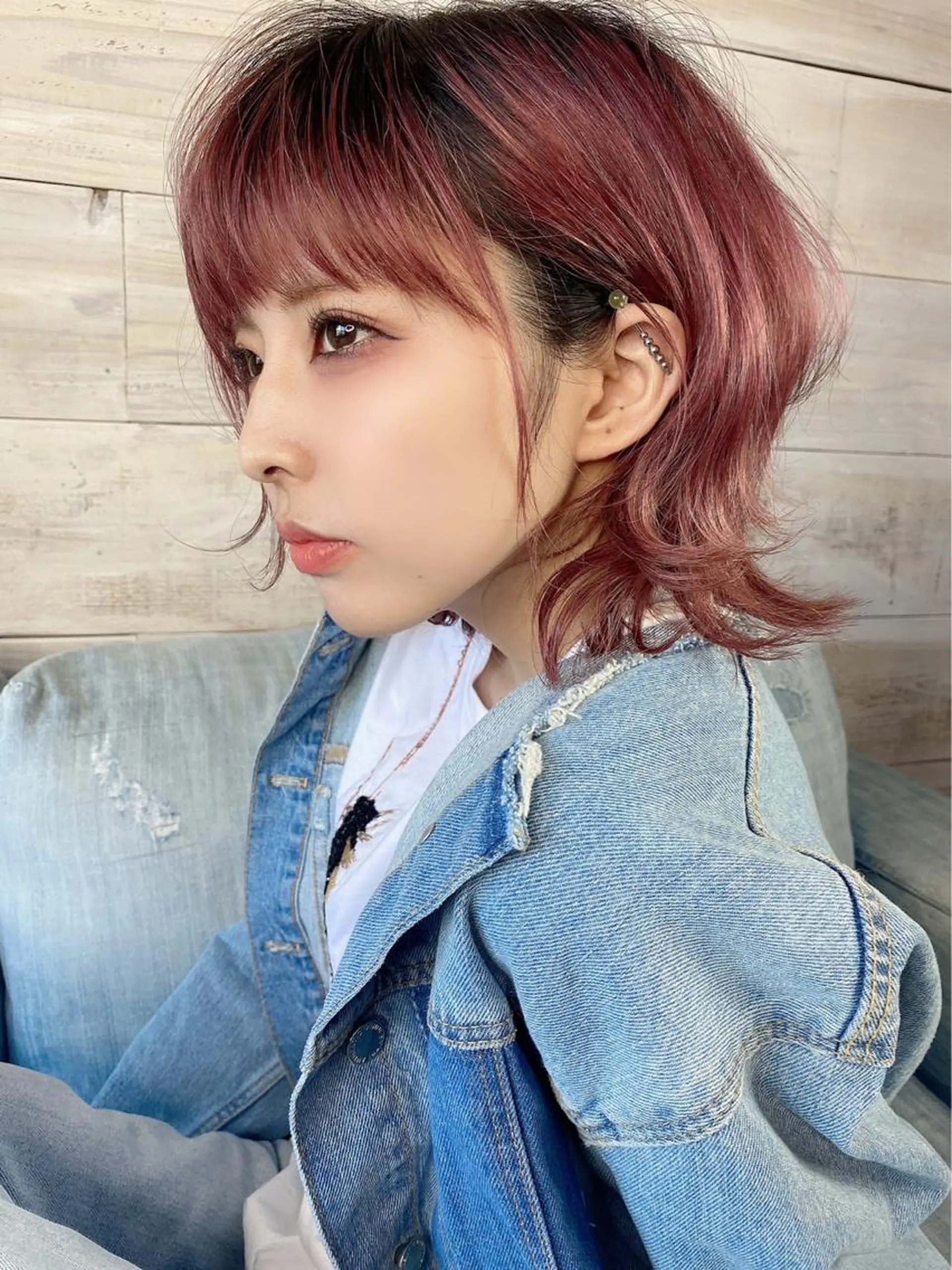 カラー 黒木 栞のヘアスタイル