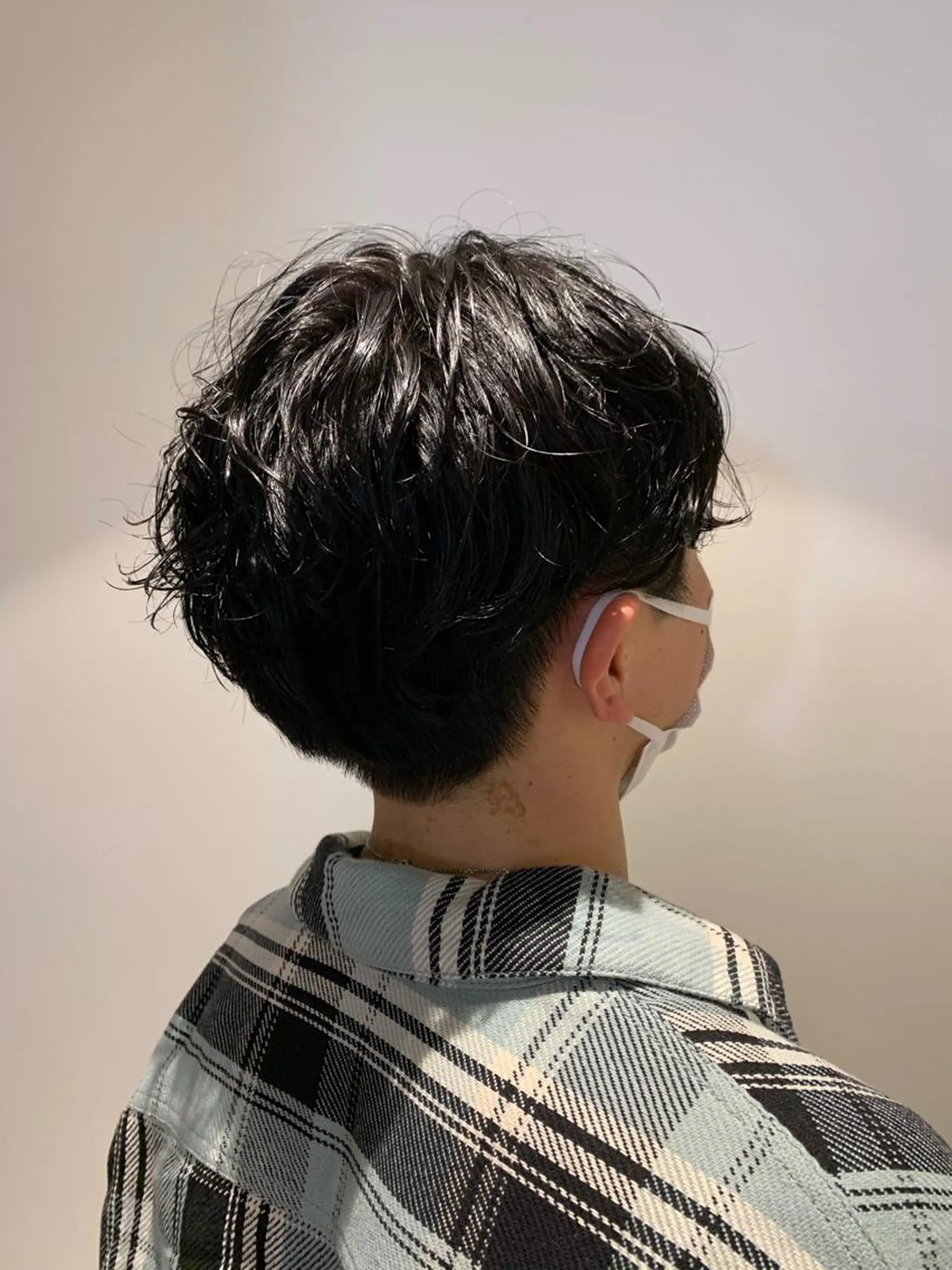 ショート カラー メンズ 野口 虎生 カットモデル募集中のヘアスタイル