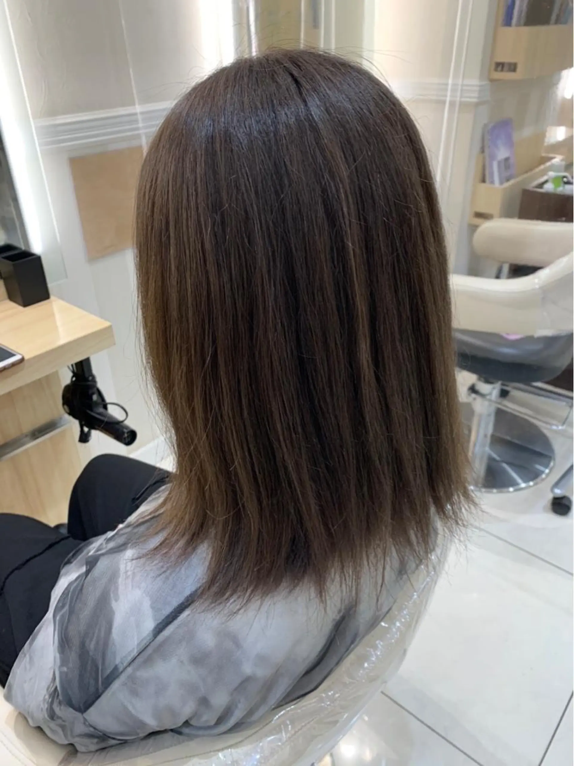 ミディアム カラー ヘアカラー 🍓おかだ ゆい🍓のヘアスタイル