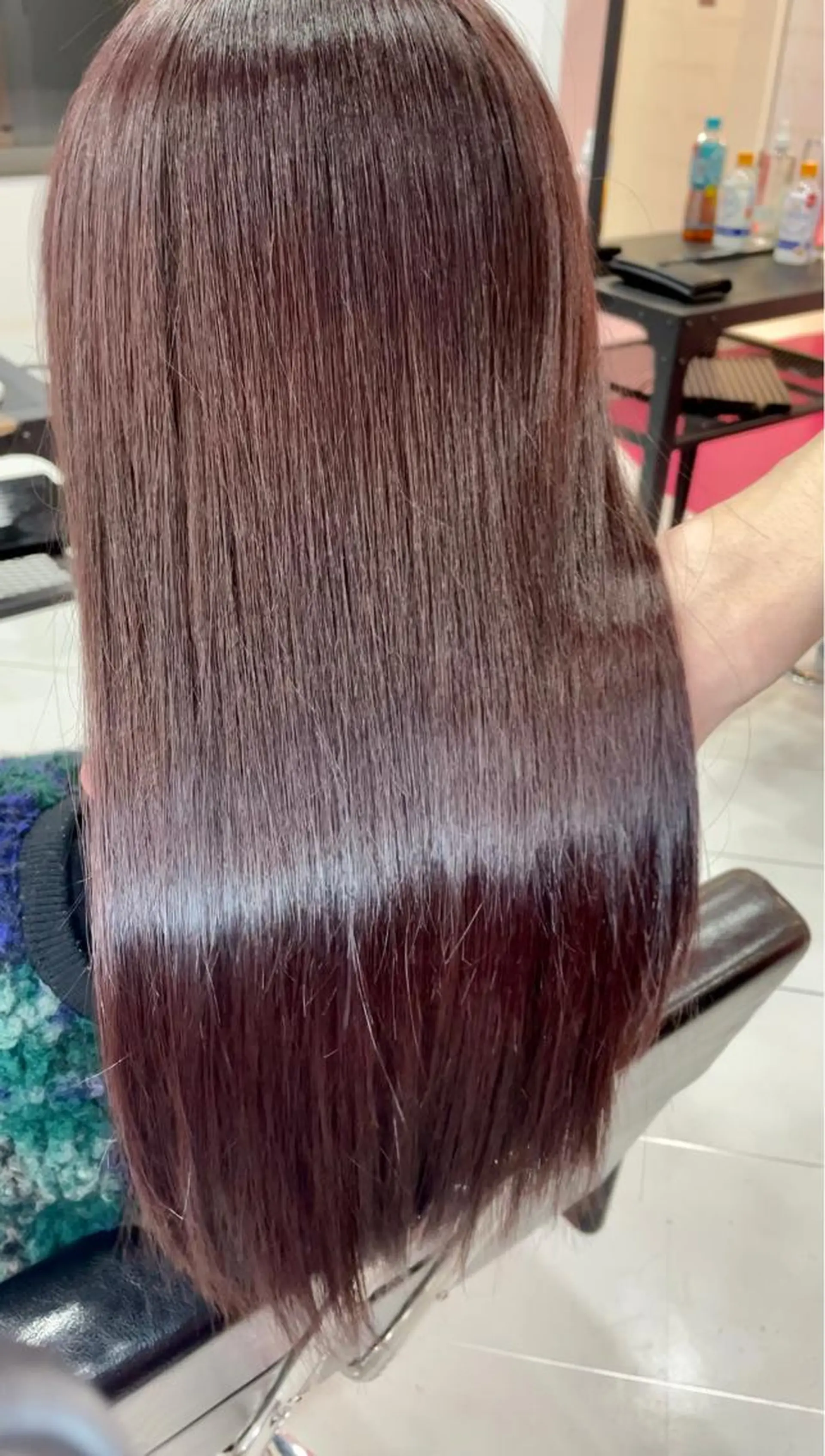 セミロング カラー HIKARU副店長/ ✨️髪質改善のヘアスタイル