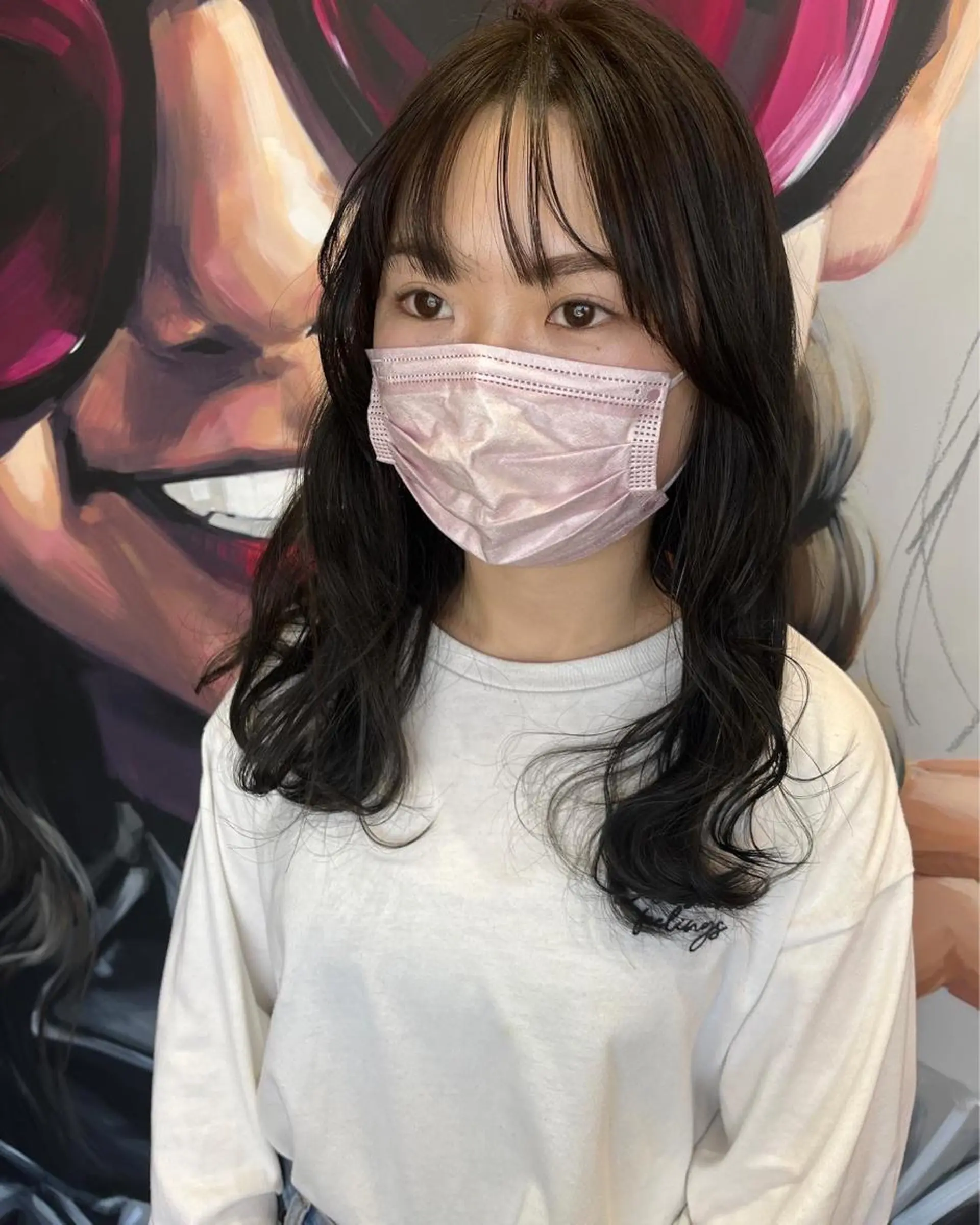 セミロング カラー パーマ ヘアアレンジ メンズ キッズ ネイル マツエク・マツパ アイブロウ 子どものヘアアレンジ メンズバレイヤージュ メンズハイライト メンズインナーカラー メンズ韓国風 ヘアカラー トリートメント ヘッドスパ times salon名駅所属・久木原 ゆりのヘアスタイル