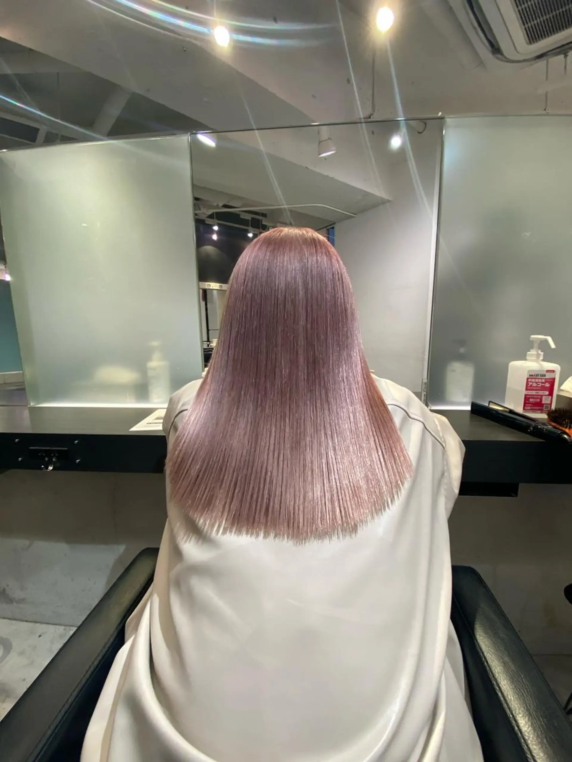 セミロング トリートメント ヘアカラー トリートメント 小田切 裕輝のヘアスタイル