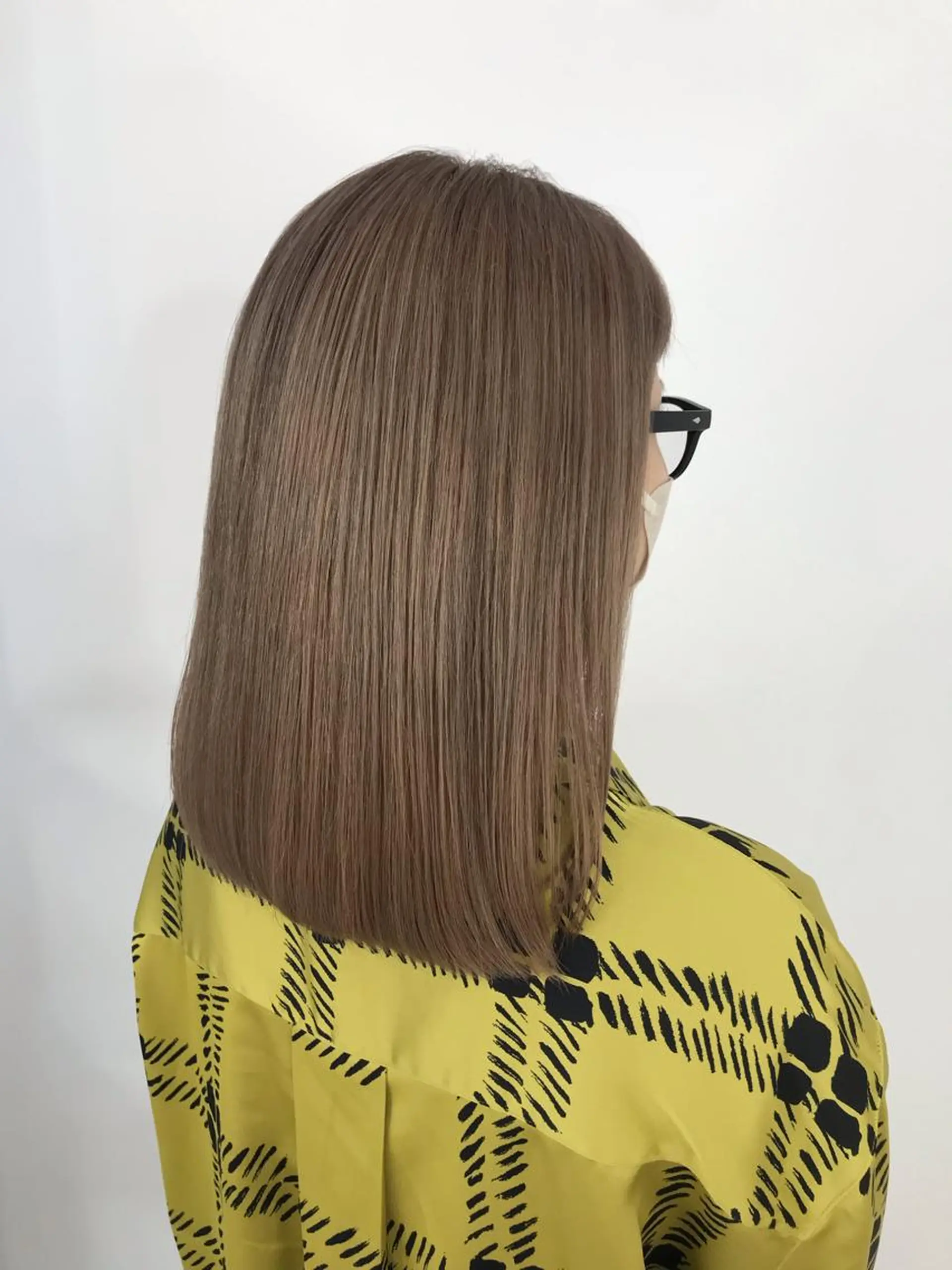 ミディアム カラー カット ヘアカラー トリートメント 天王寺の美容師 わだひろしのヘアスタイル