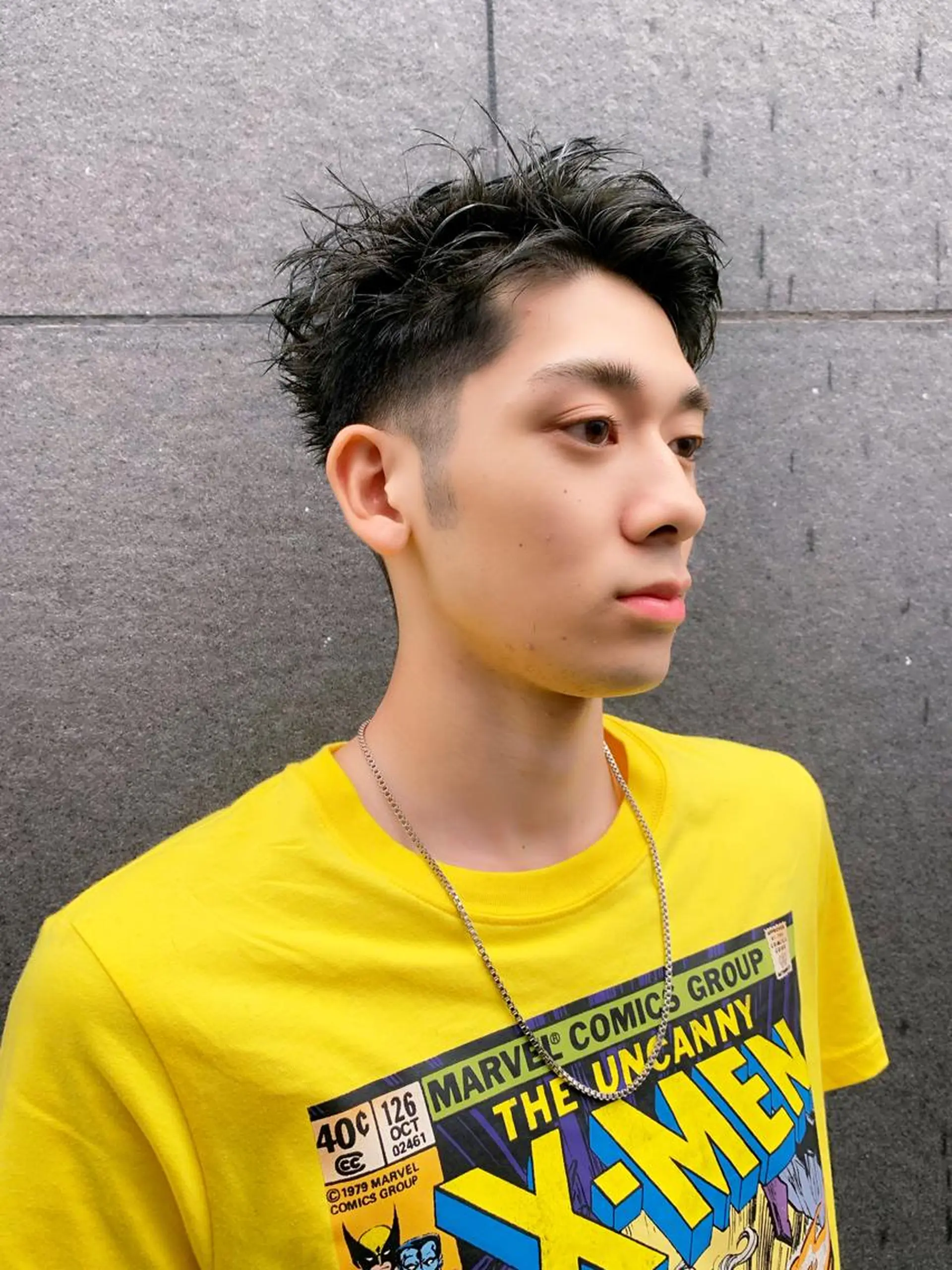 ショート カラー メンズ 刈り上げ tension 【テンション】のヘアスタイル