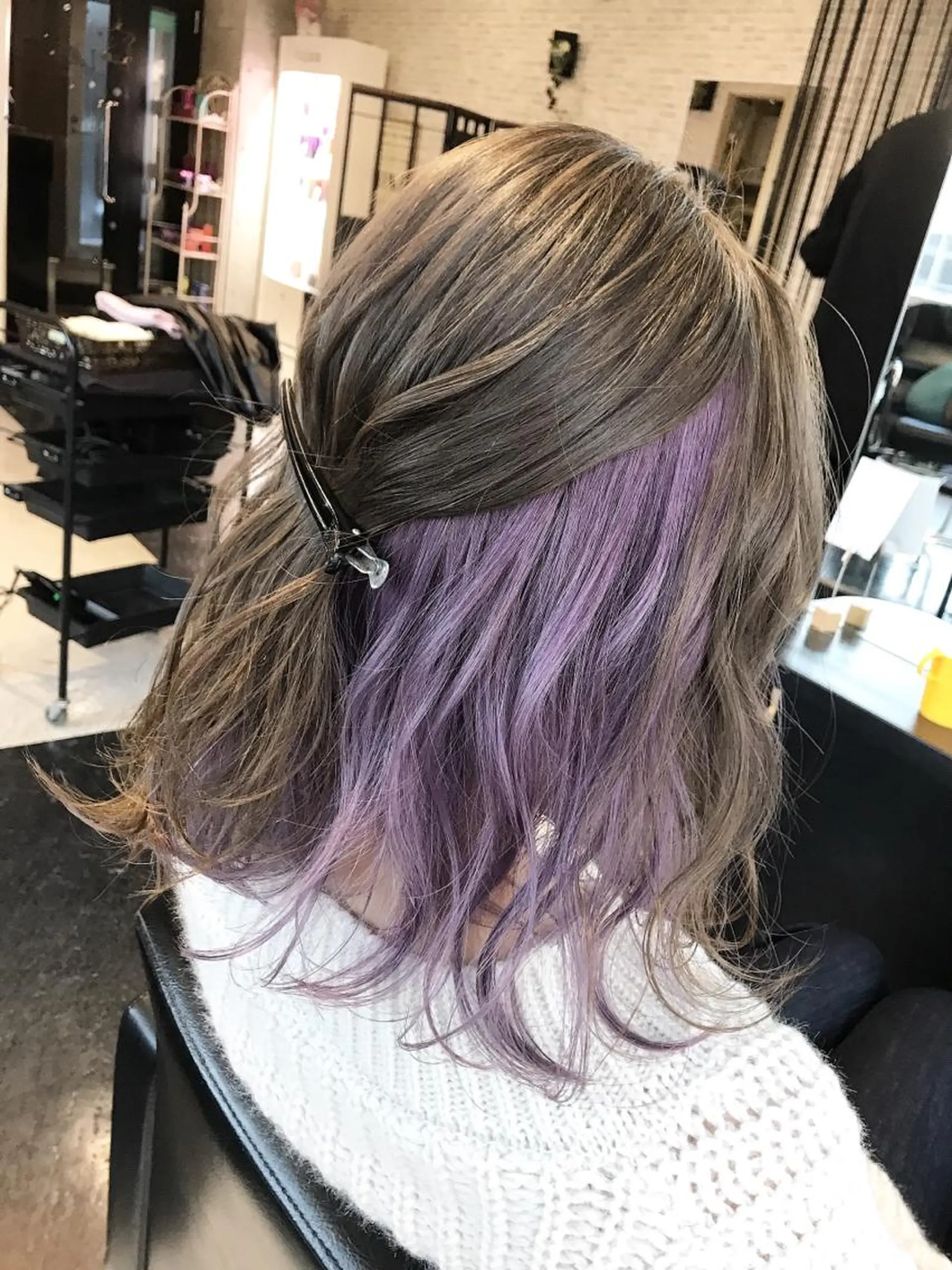 ミディアム カラー ミディアムパーマ ハイトーンカラー エクステ ヘアカラー Fave【フェイブ】 /🌈推し活のその他イメージ