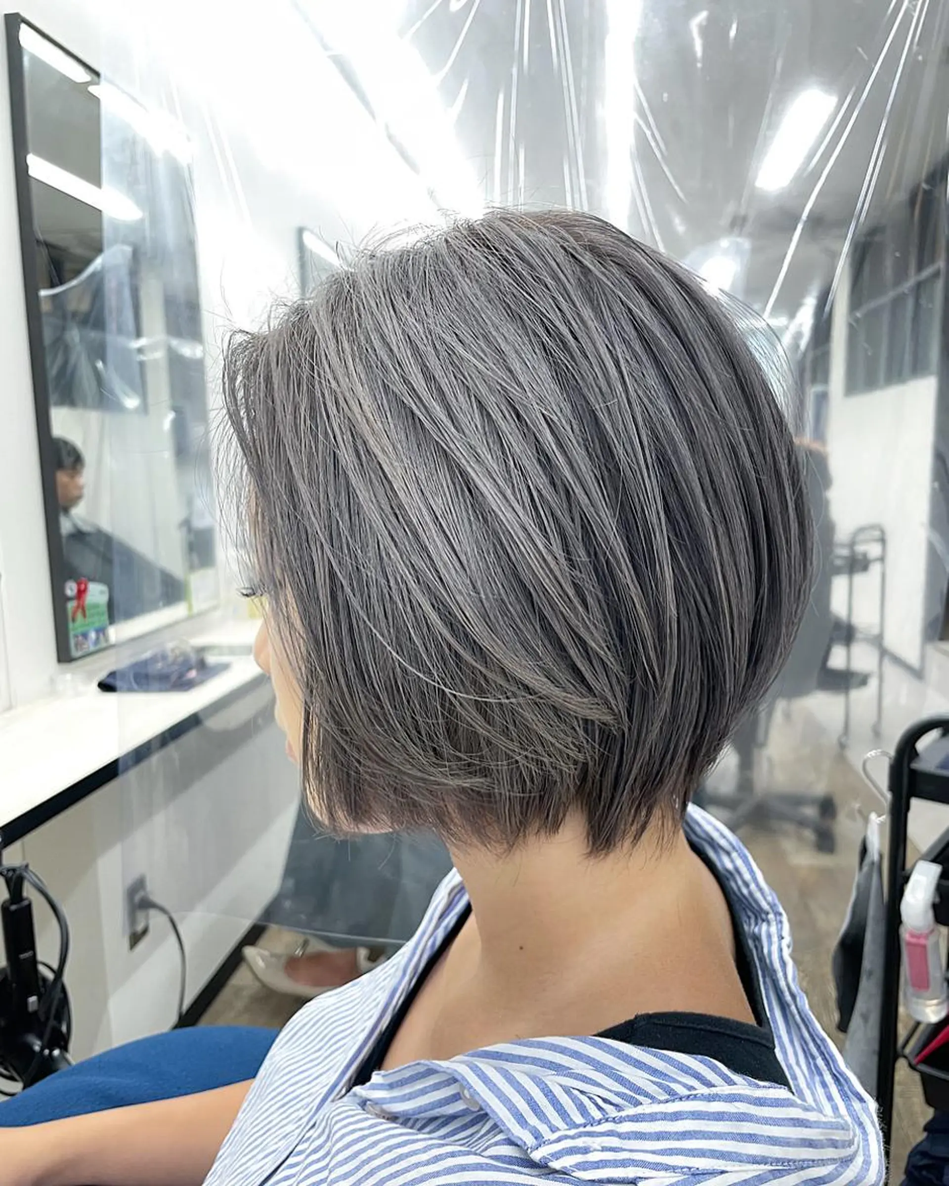 ショート カット ヘアカラー トリートメント ヘッドスパ 栄/久屋大通り/韓国 /透明感/横山🩵のヘアスタイル