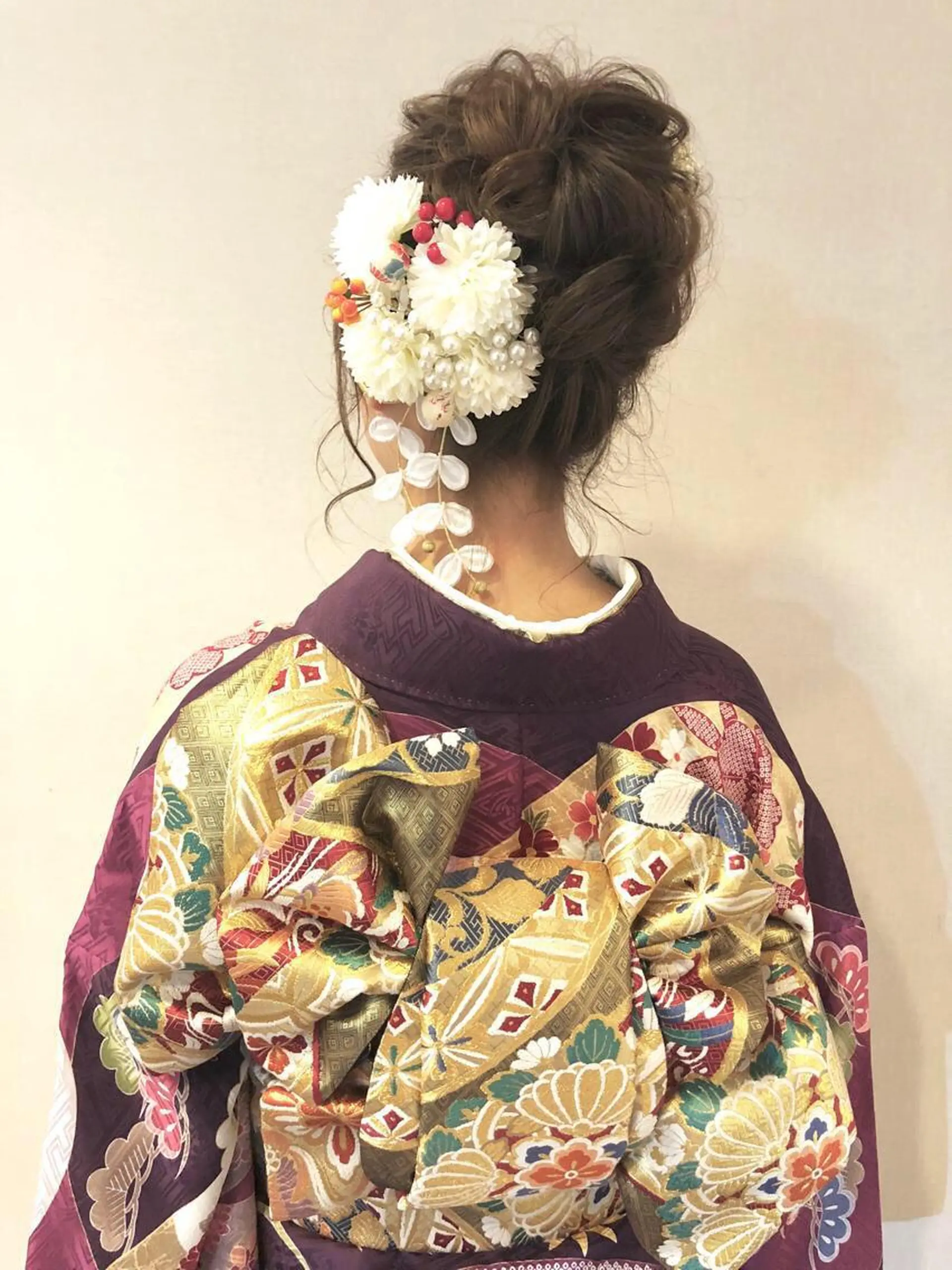 ロング ヘアアレンジ 平川 友希子のヘアスタイル