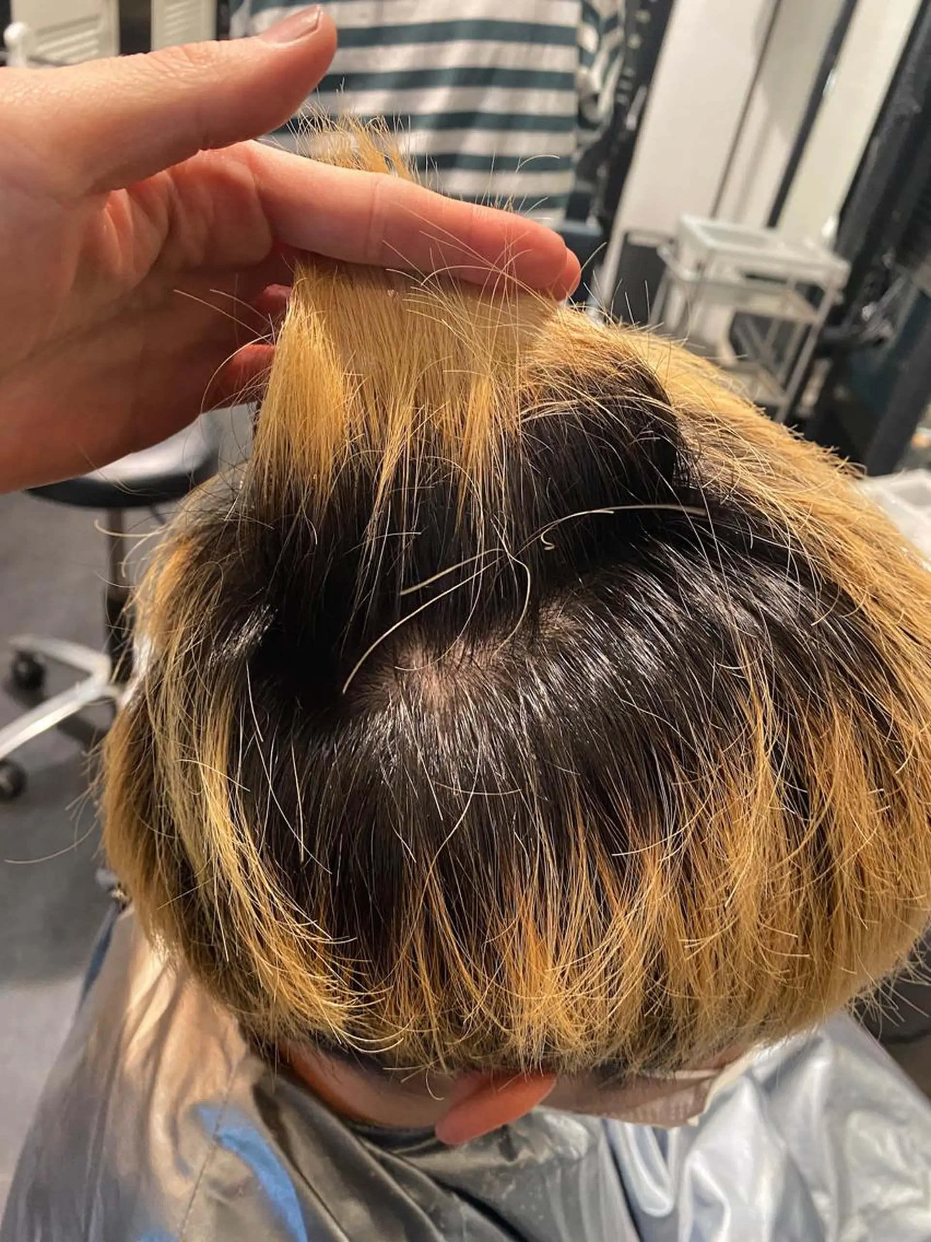 ミディアム カラー メンズ ✨髪質改善 縮毛矯正 艶髪 立川 コウキ✨のヘアスタイル