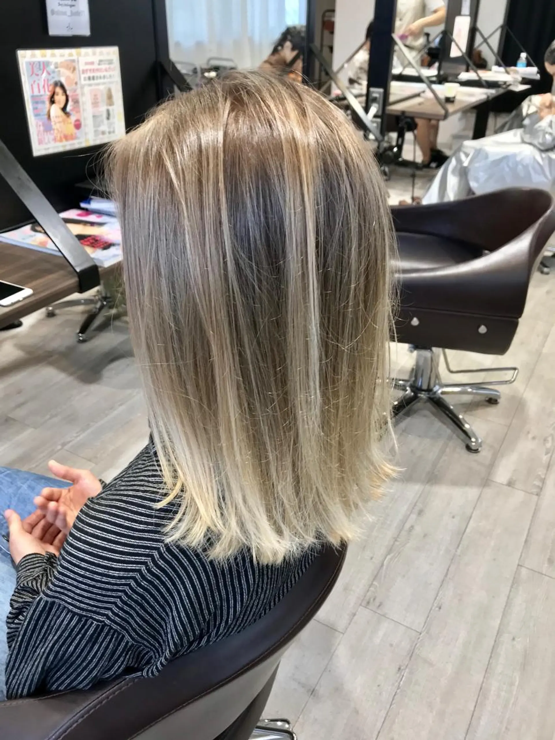 ミディアム ALPHA  HAIR所属・西院/ TAKAのヘアスタイル