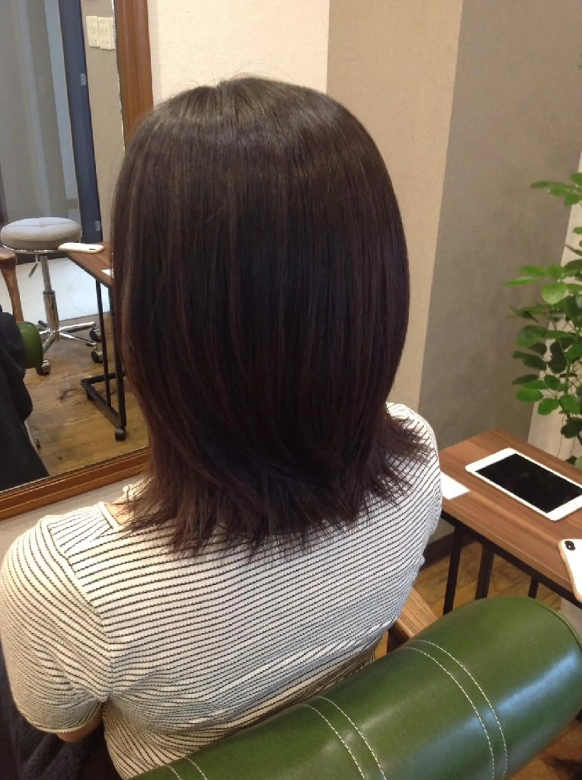 ミディアム 【gene 高円寺】 成沢　仁臣のヘアスタイル