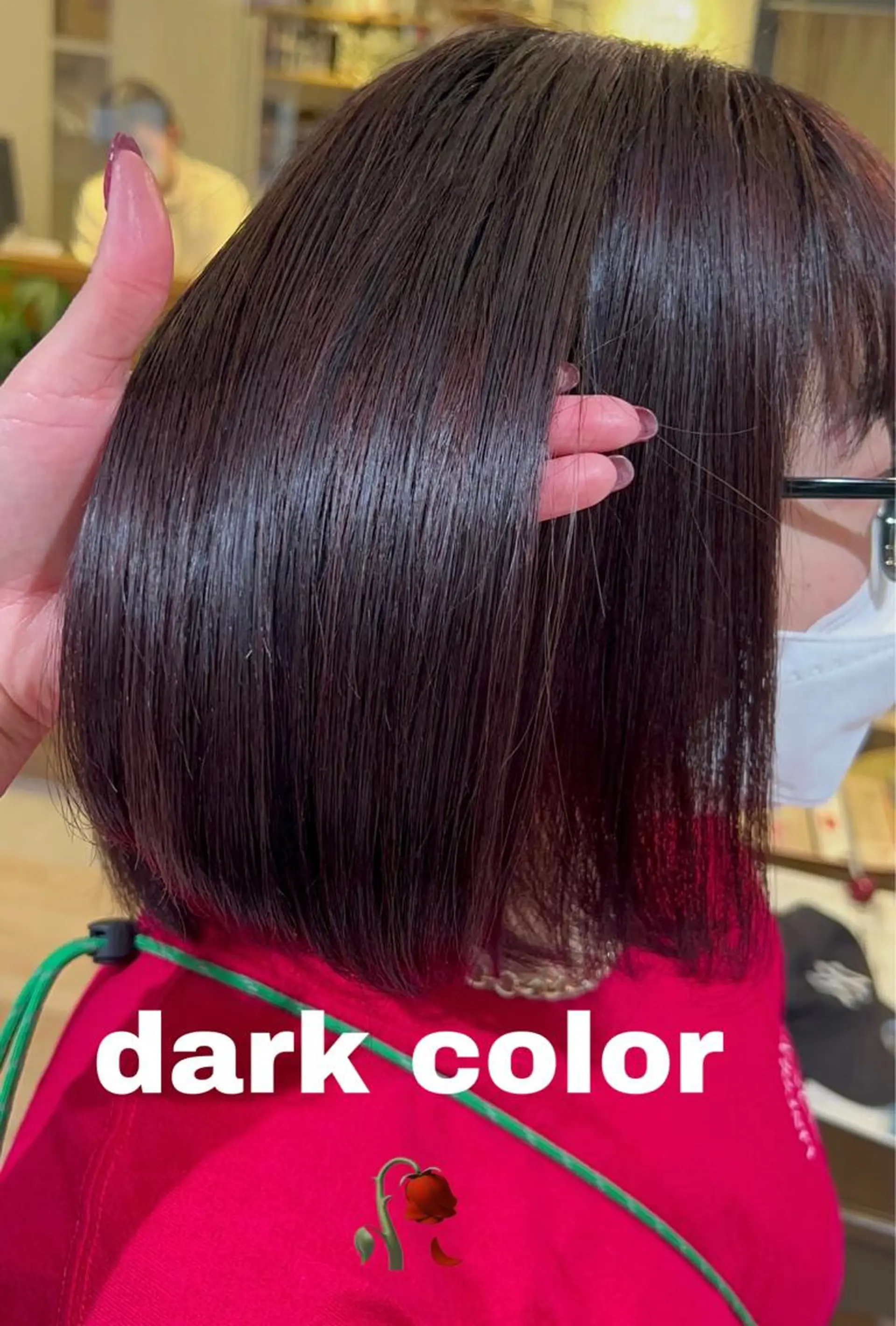 ショート ボブ ショートヘア 暖色ｶﾗｰ/ﾚｲﾔｰ ｶｯﾄ/Yunaのヘアスタイル