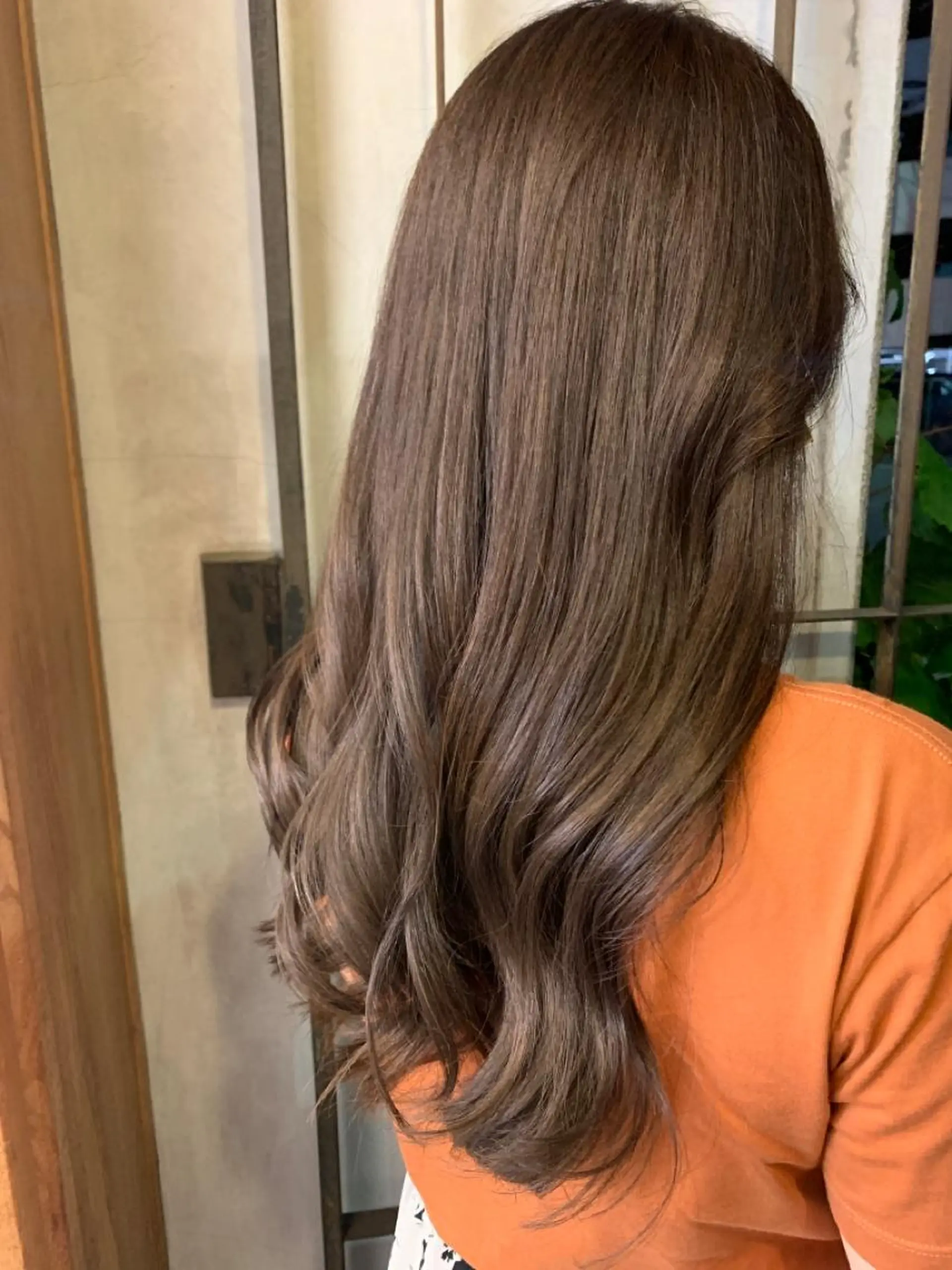 ロング カット ヘアカラー トリートメント 艶髪color💎髪 質改善ストレート大吉のヘアスタイル