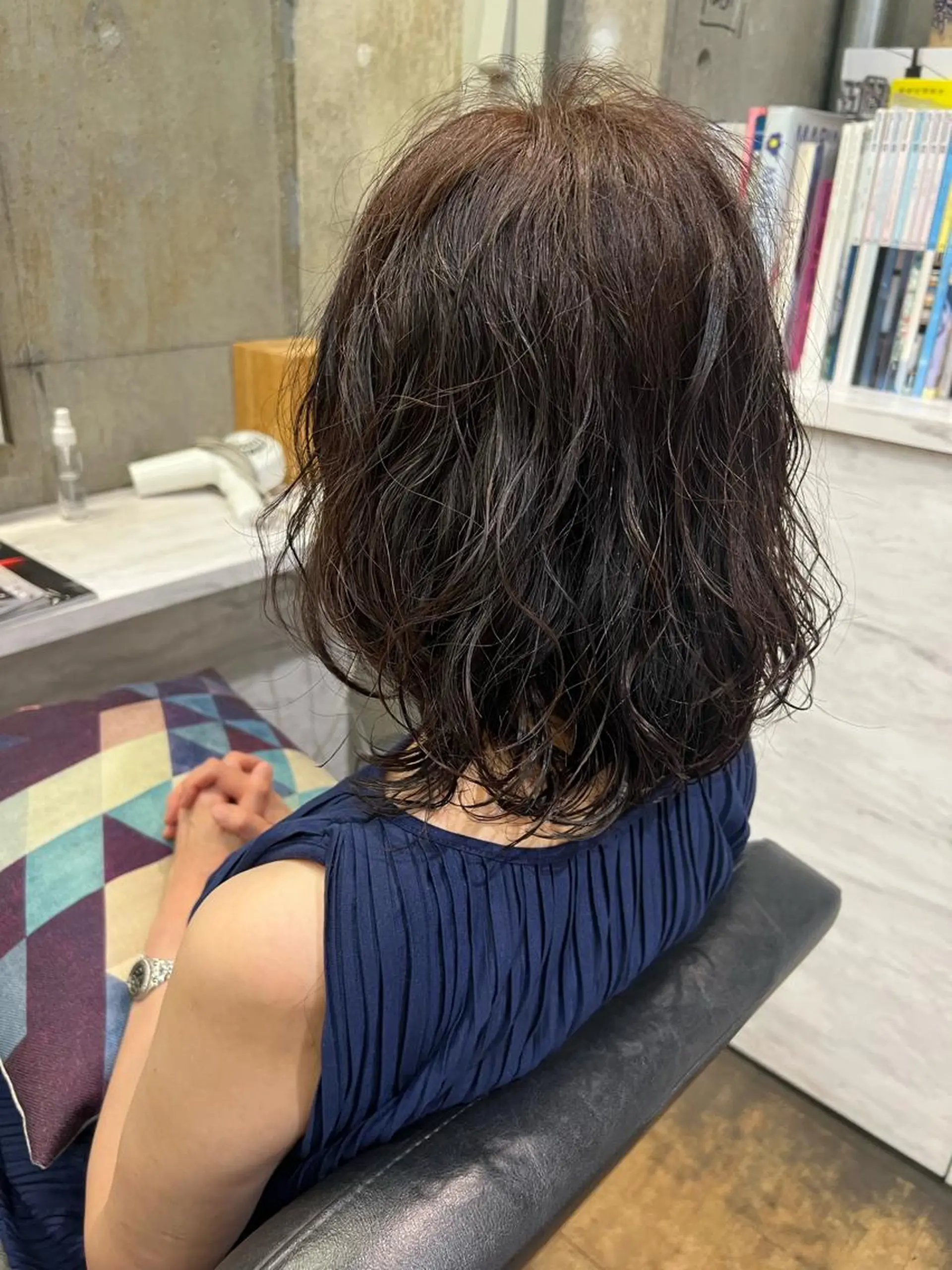 ミディアム パーマ ミディアムパーマ パーマ ROBBY所属・松井美樹/似合わせ ガーリー・韓国のヘアスタイル