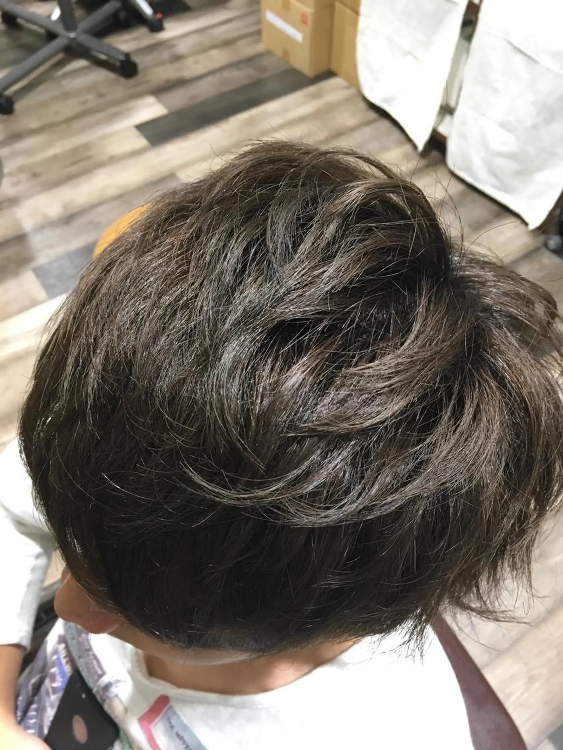 カラー メンズ オレンジ ACHE zippy【アッシュジッピー】所属・ACHE zippy /伊藤のヘアスタイル