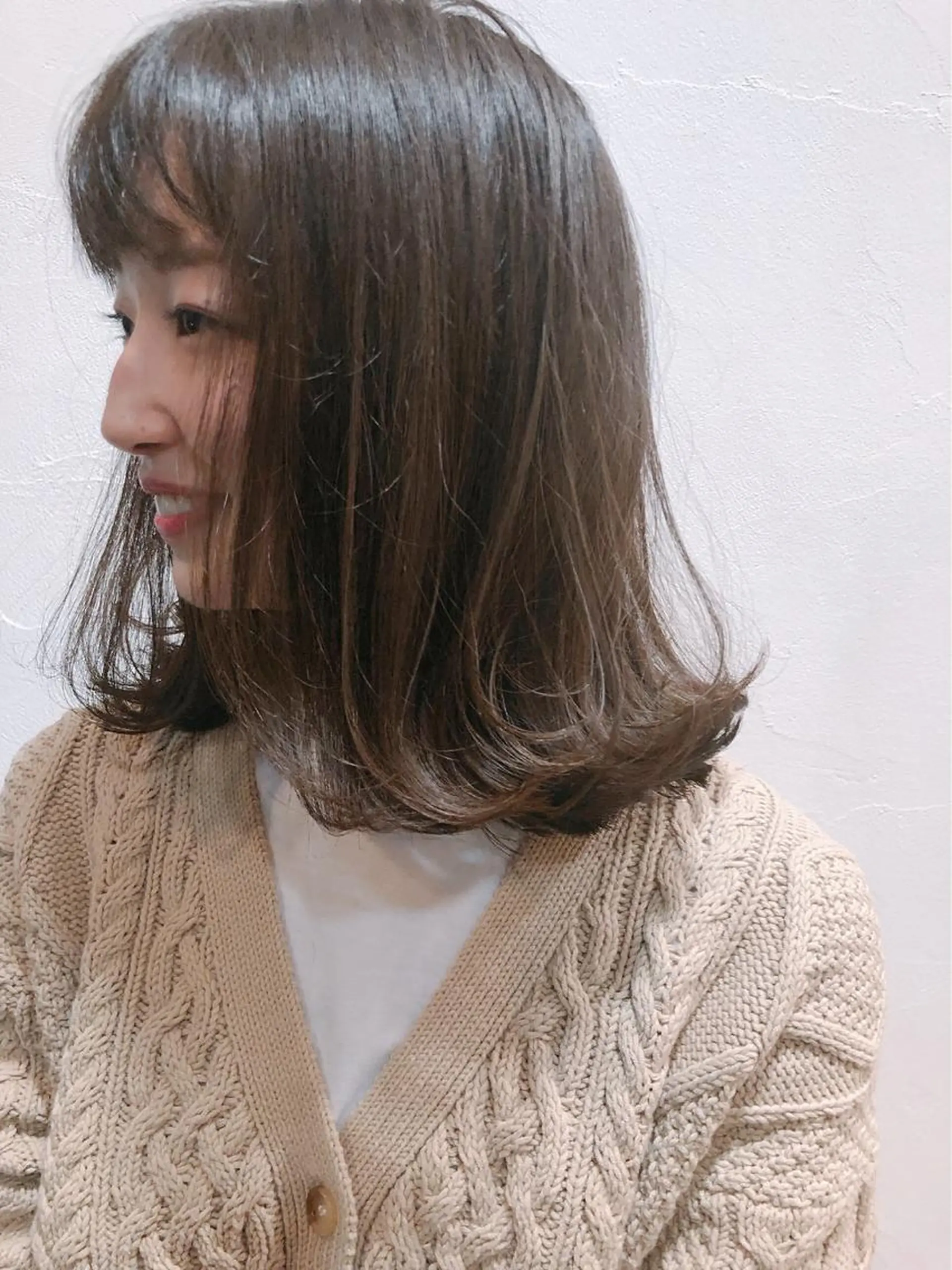 ミディアム カラー カット特化柏駅 徒歩3分LOUのヘアスタイル