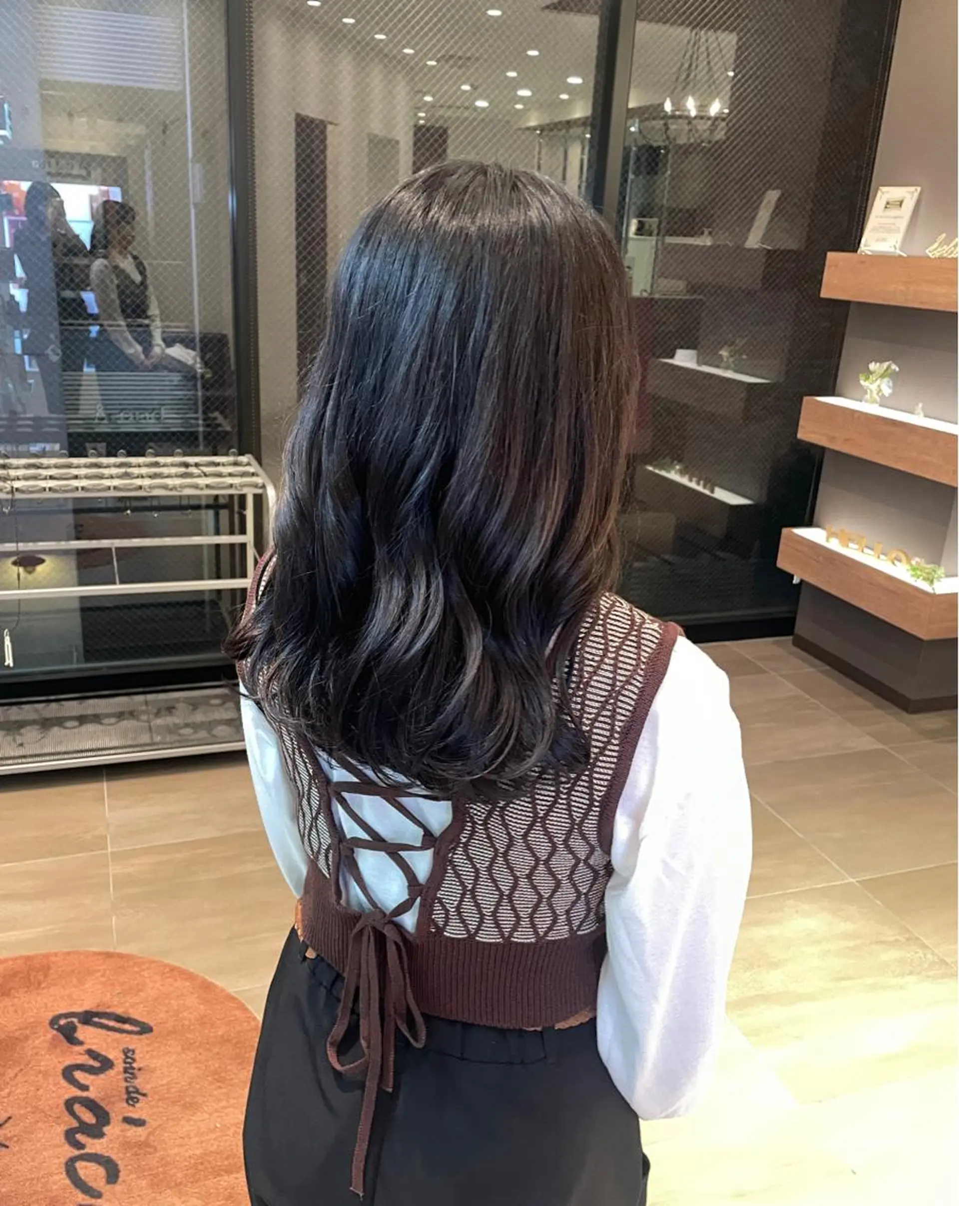 ロング カラー 透明感カラー 堀江／韓国・透明感 カラー／みずき🐩のヘアスタイル